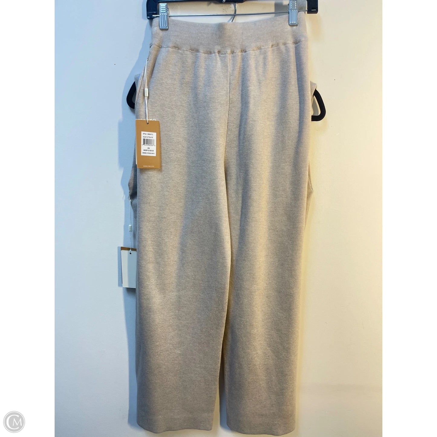 Lounge Set Pants By Cyrus In Cream, Size: Xs