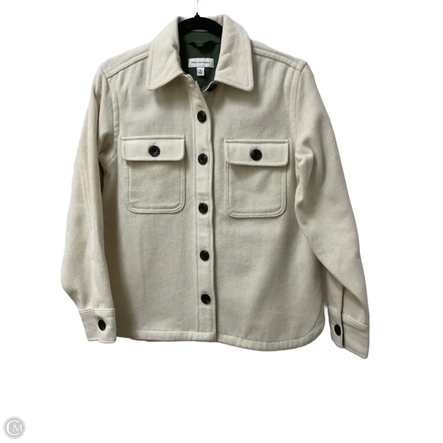 Jacket Other By Free Assembly In Cream, Size: Xs
