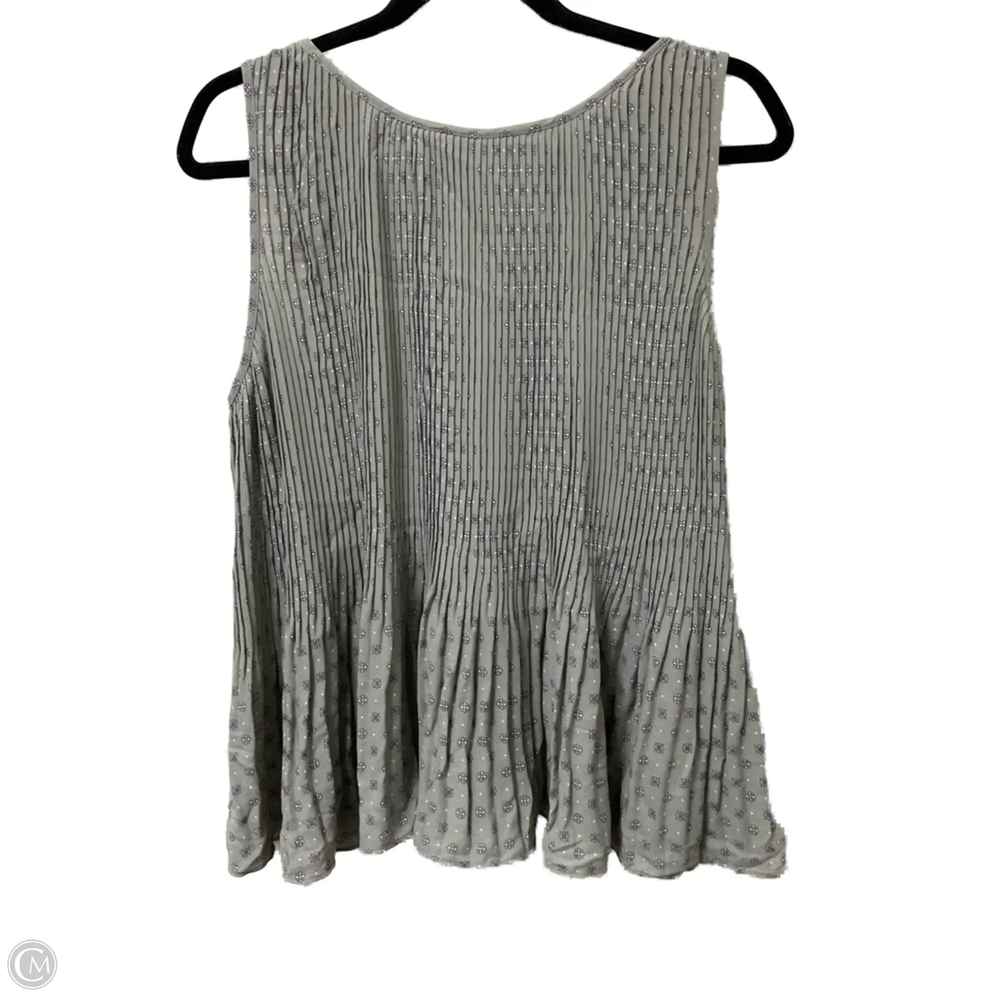 Top Sleeveless By Banana Republic In Floral Print, Size: M