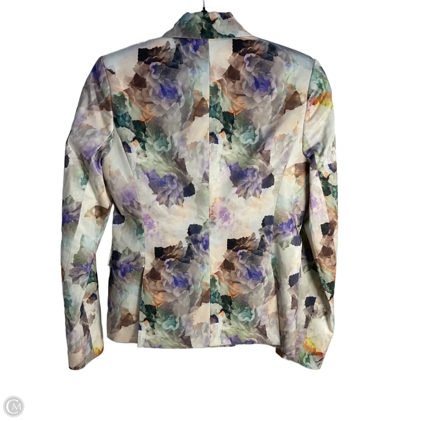 Blazer By Rebecca Taylor In Floral Print, Size: 0
