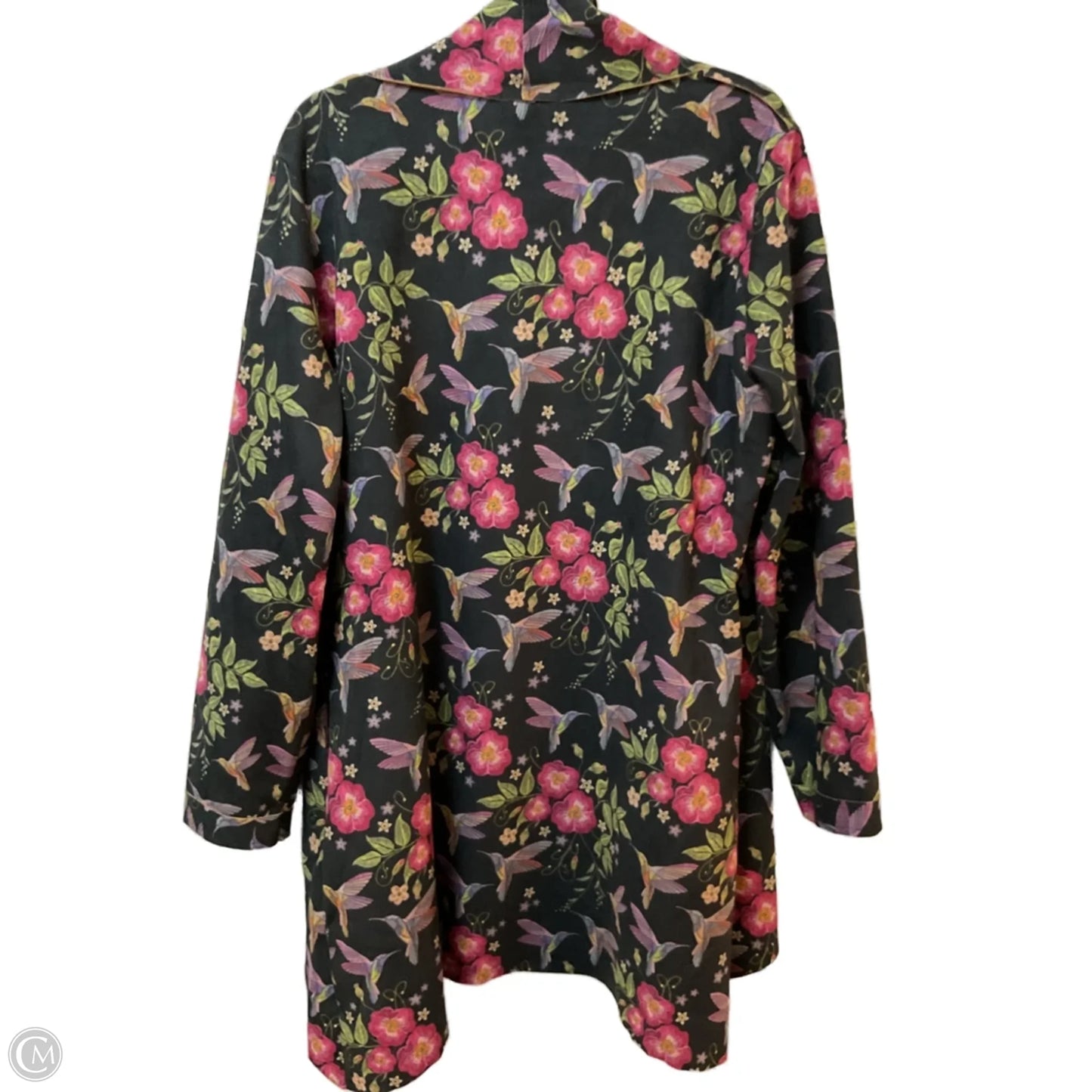 Cardigan By Clothes Mentor In Animal Print, Size: Xl