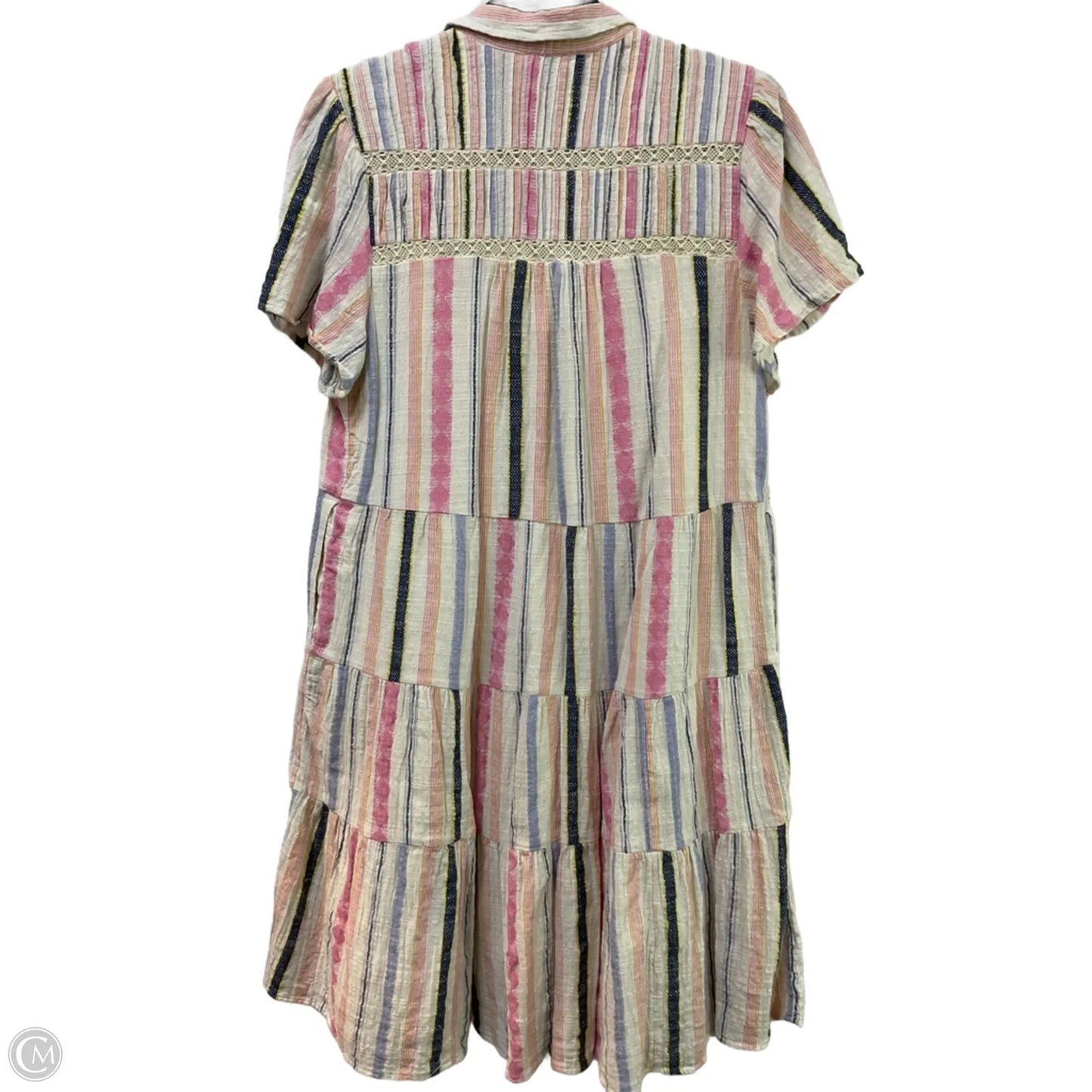 Dress Party Short By Anthropologie In Striped Pattern, Size: M