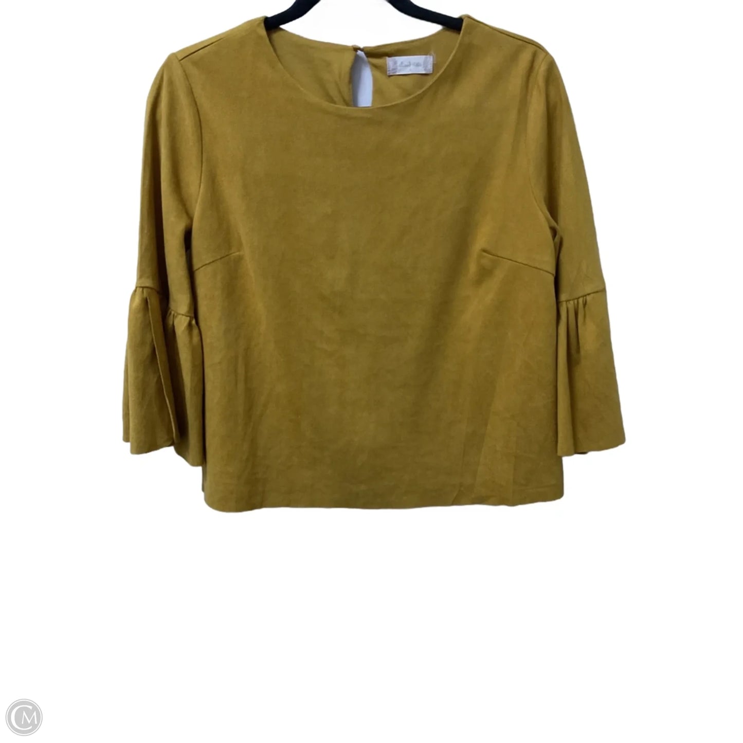 Top 3/4 Sleeve By Altard State In Yellow, Size: S
