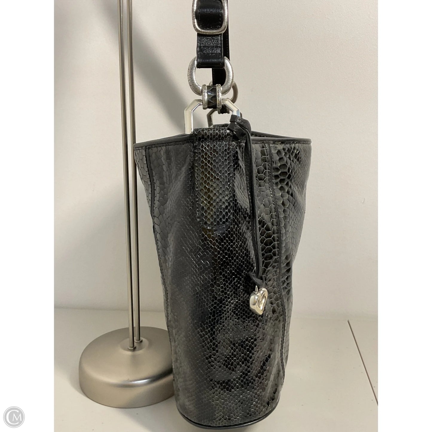 Handbag Leather By Brighton, Size: Large