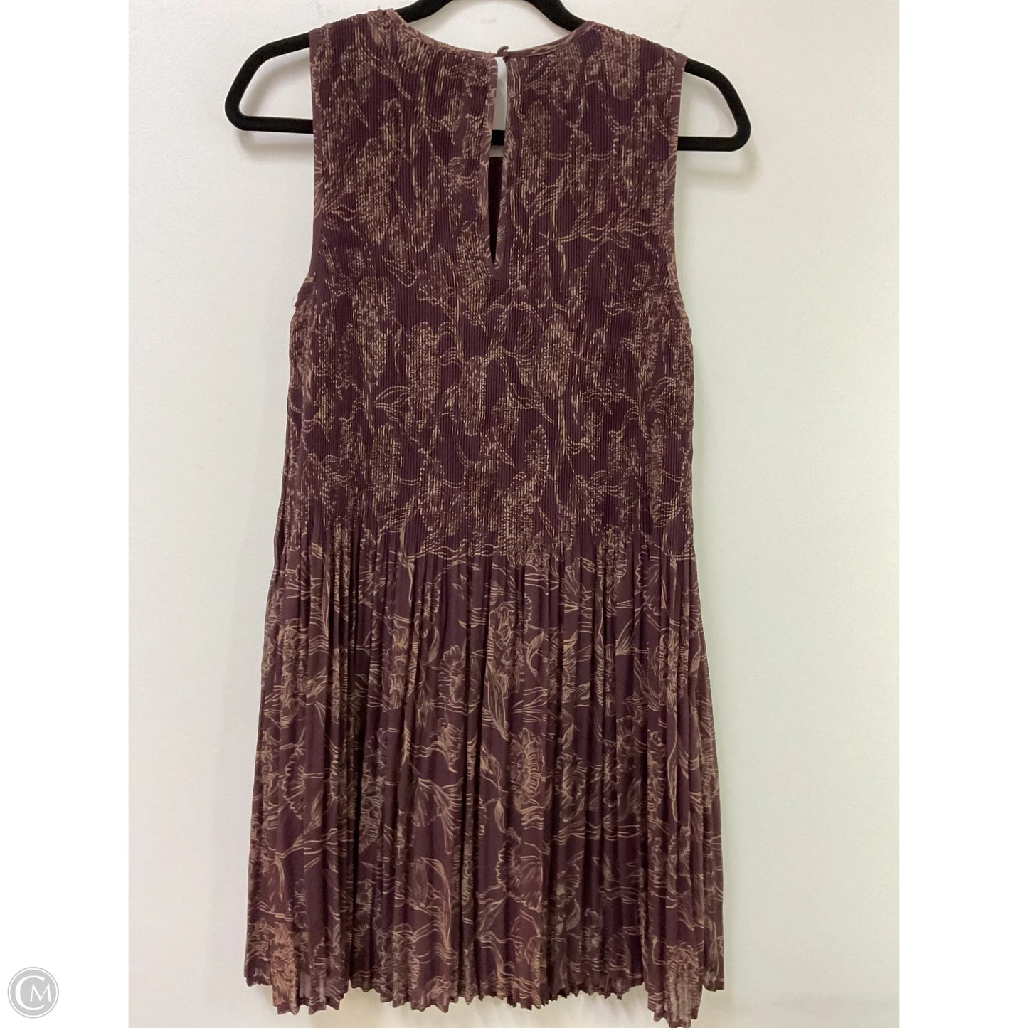 Dress Party Midi By Evereve In Maroon, Size: Xs