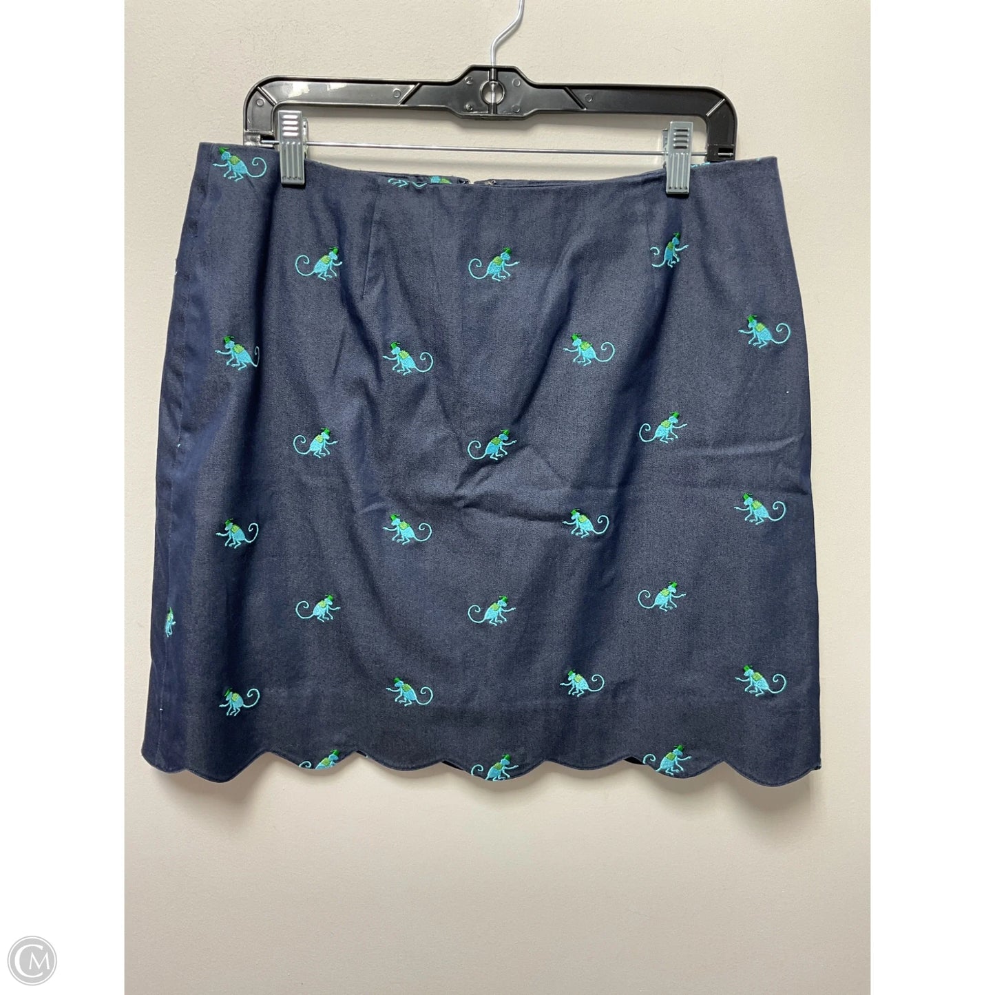 Skirt Designer By Lilly Pulitzer In Navy, Size: 10