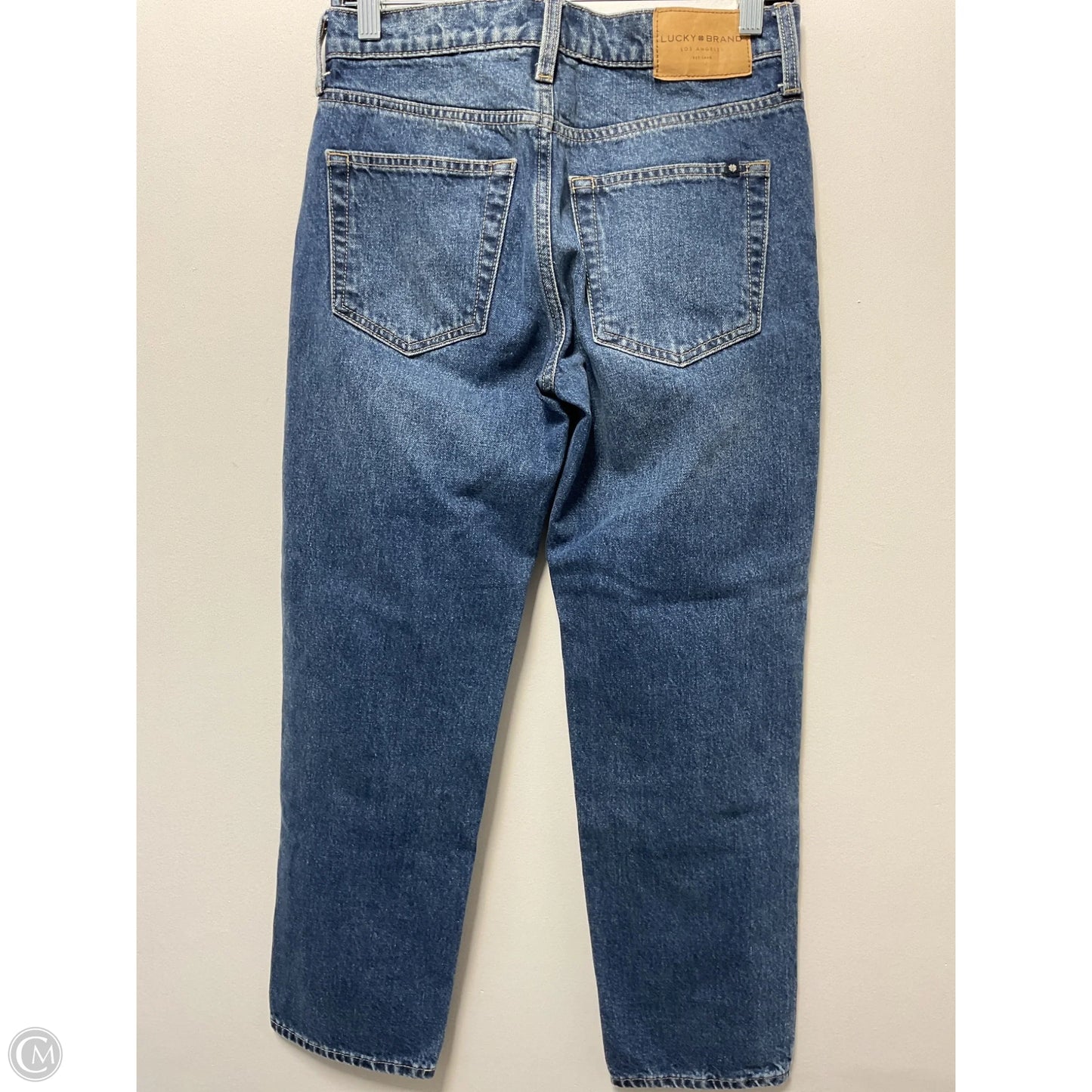 Jeans Boot Cut By Lucky Brand In Blue Denim, Size: 0