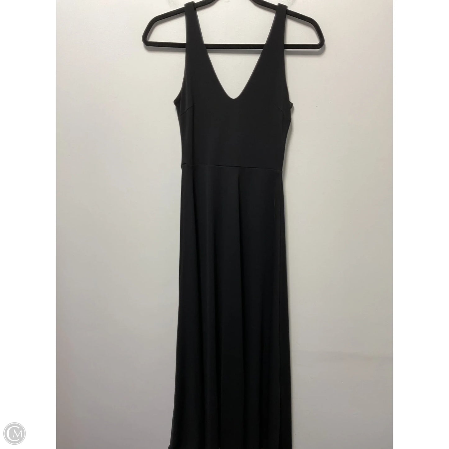 Dress Casual Midi By Forever 21 In Black, Size: S