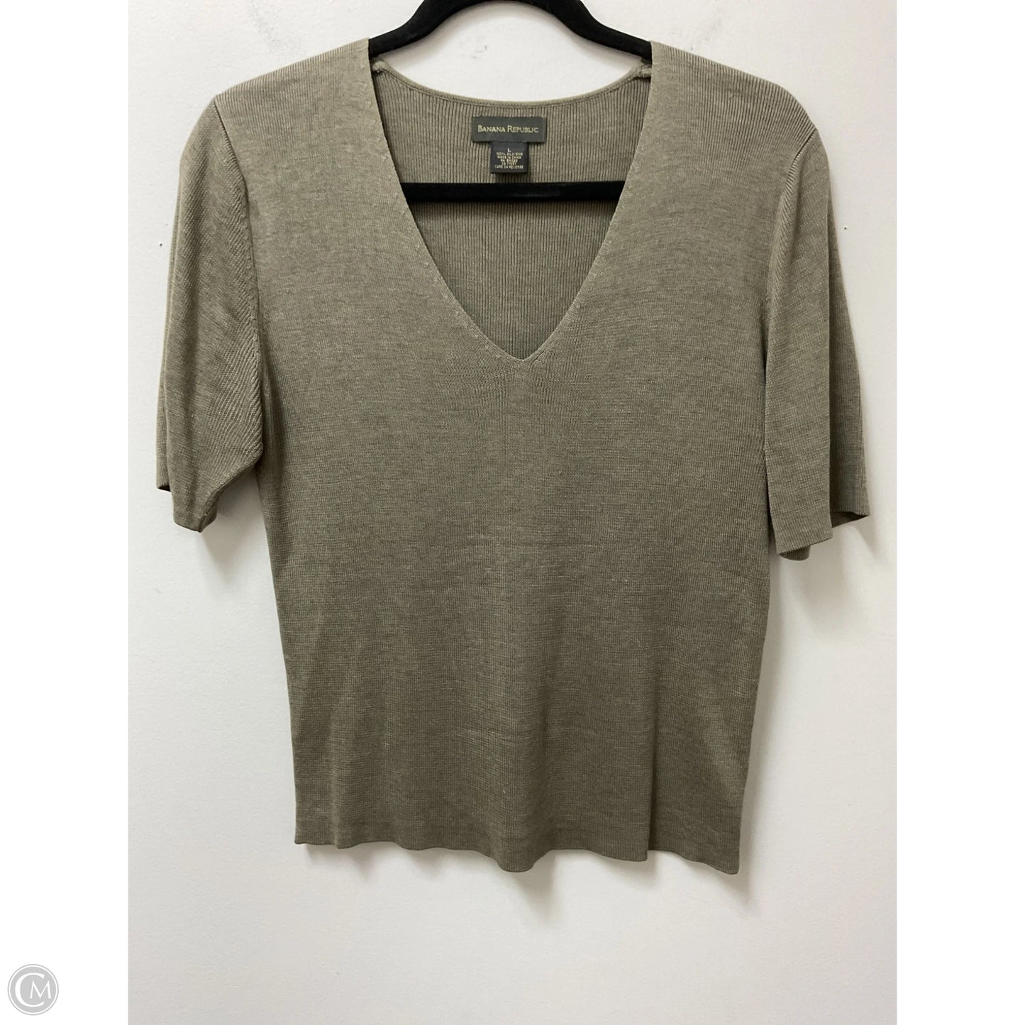 Sweater 2pc By Banana Republic In Taupe, Size: L