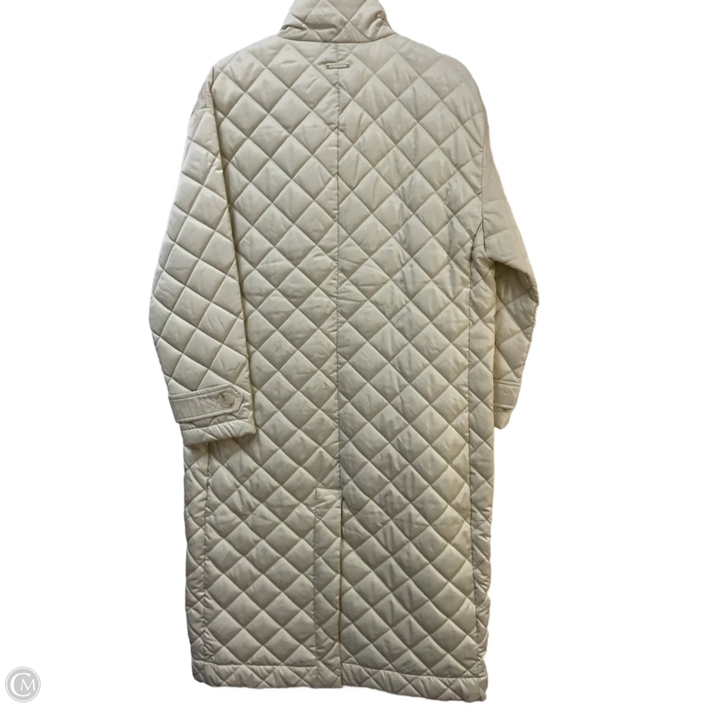 Coat Designer By Rebecca Minkoff In Ivory, Size: M