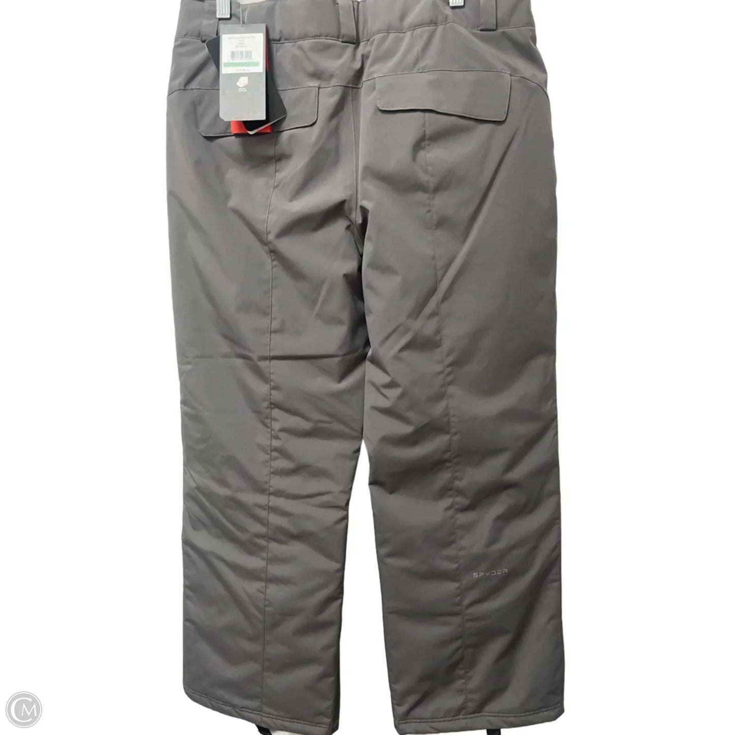 Athletic Pants By Spyder In Grey, Size: L
