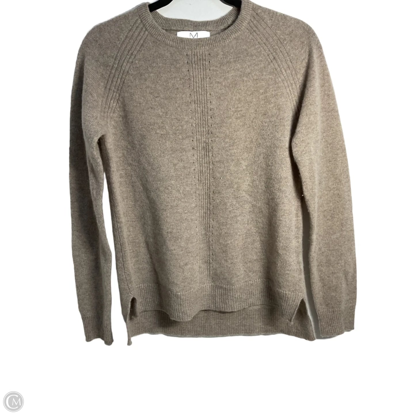 Sweater Cashmere By Magaschoni In Taupe, Size: Sp