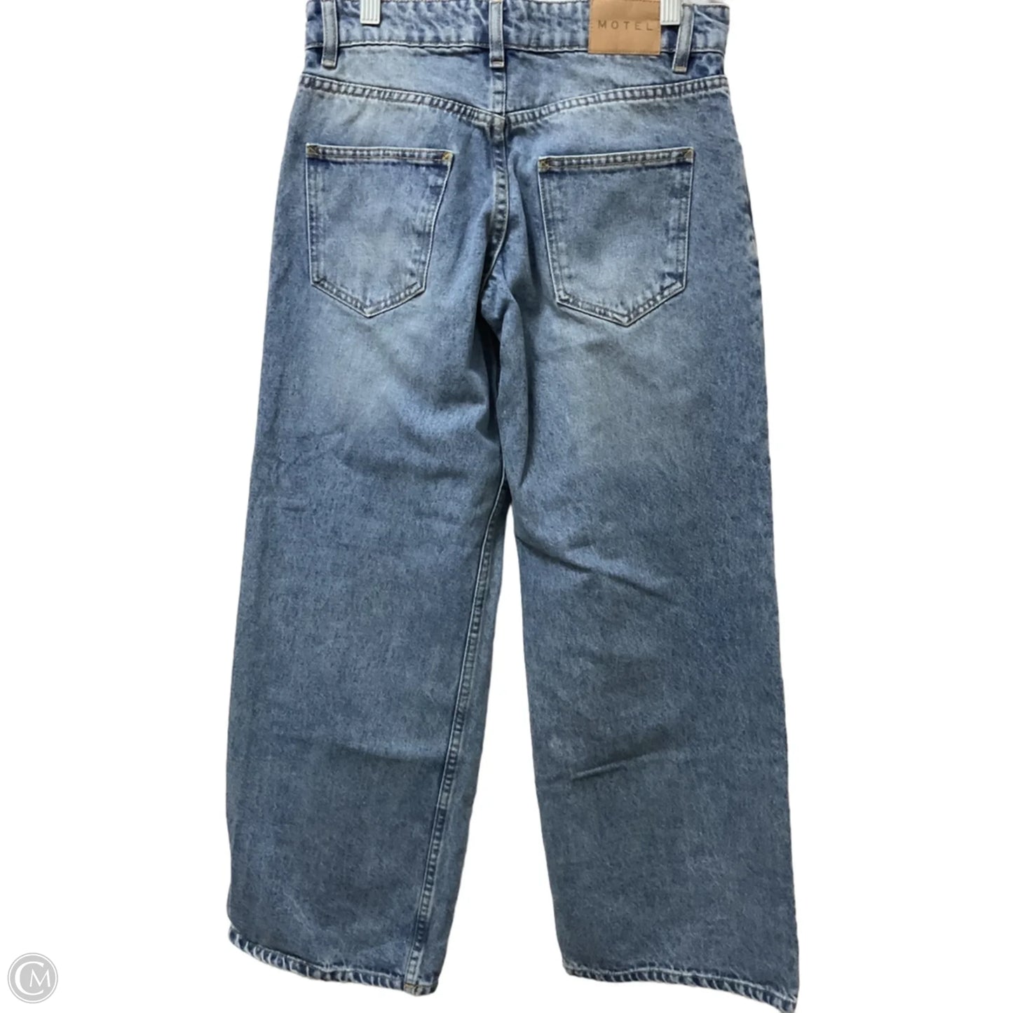 Jeans Wide Leg By Clothes Mentor In Blue Denim, Size: 4