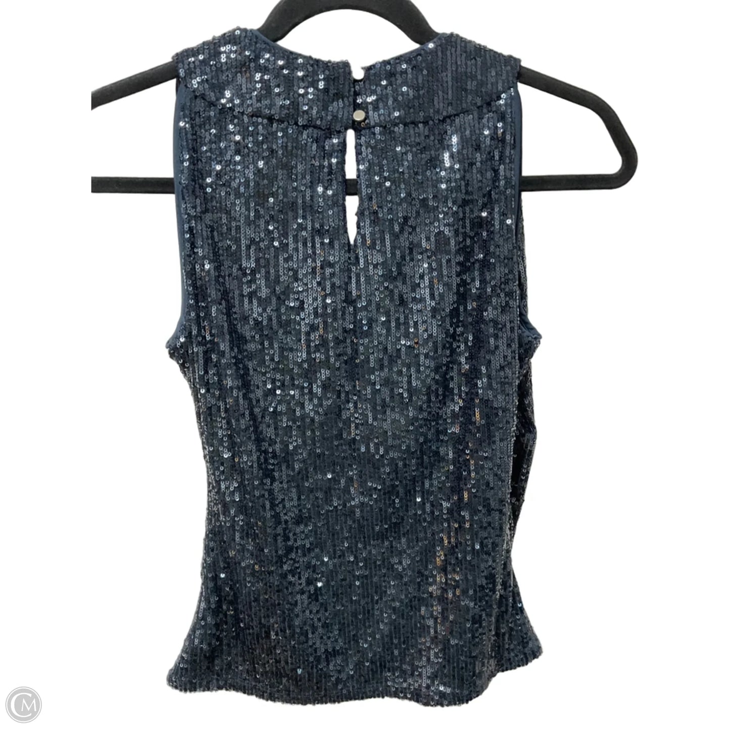 Blouse Sleeveless By White House Black Market In Navy, Size: Xs