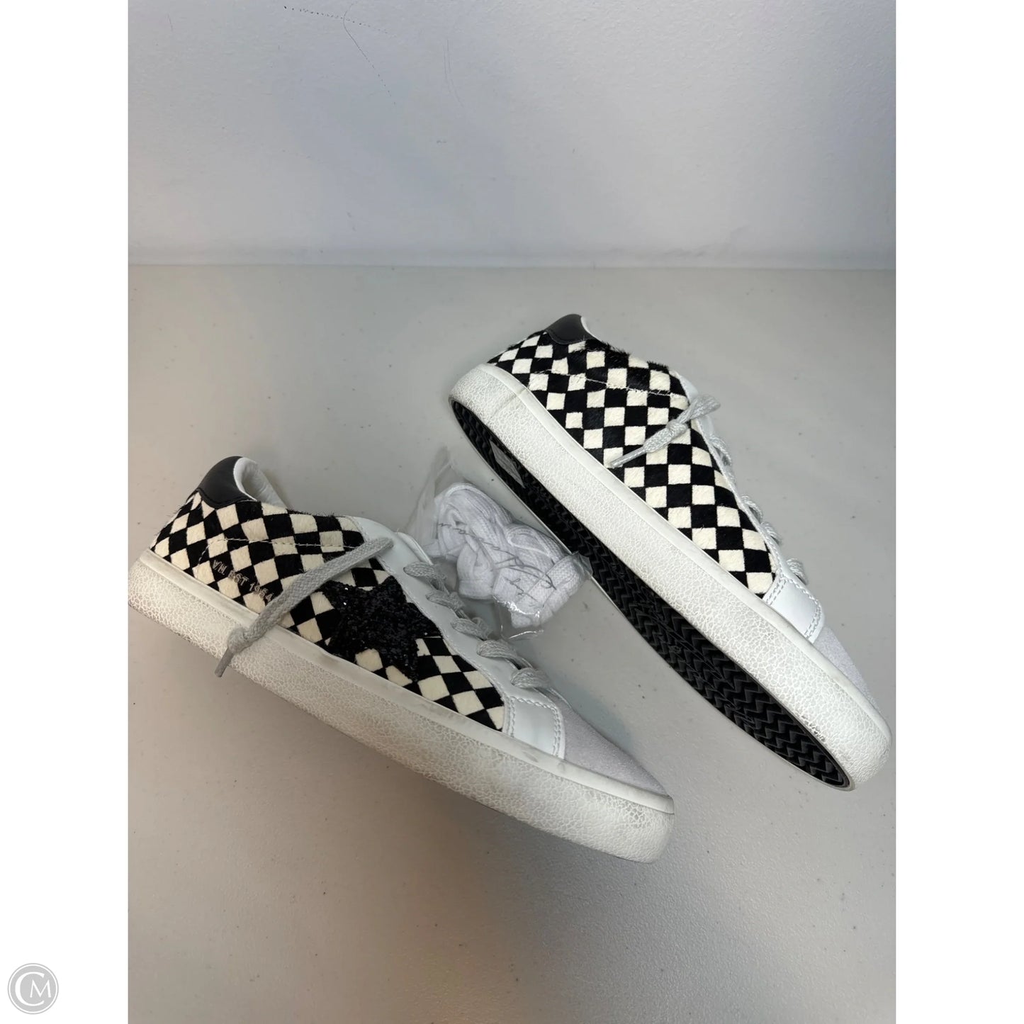 Shoes Sneakers By Vintage Havana In Checkered Pattern, Size: 8.5