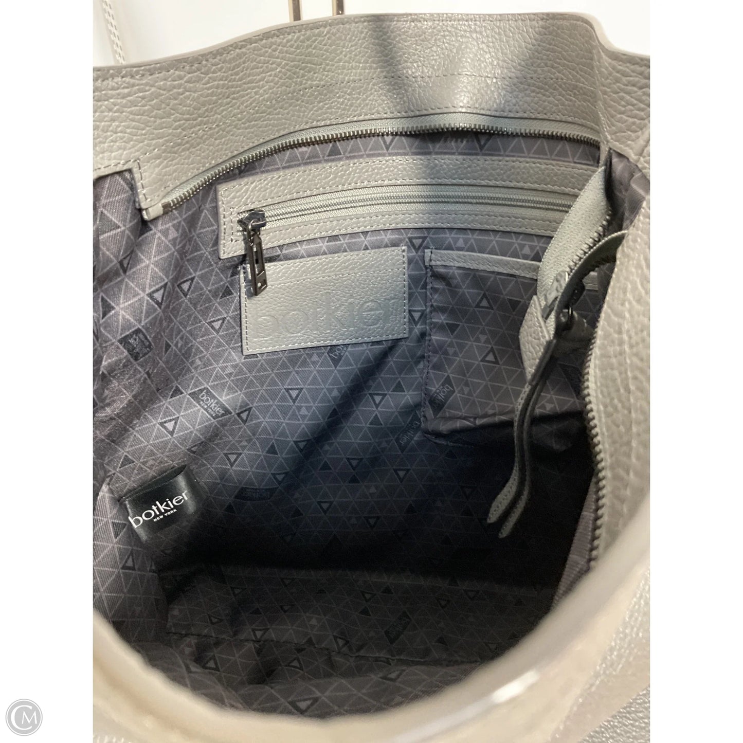 Handbag Leather By Botkier, Size: Large