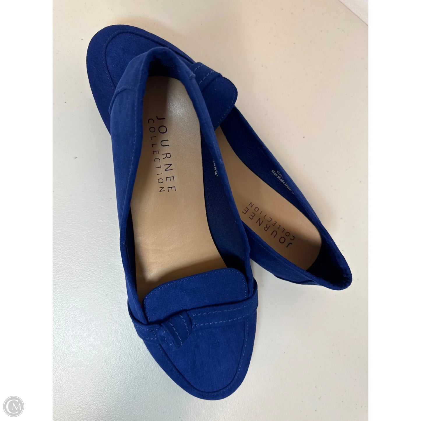 Shoes Flats By Clothes Mentor In Blue, Size: 11