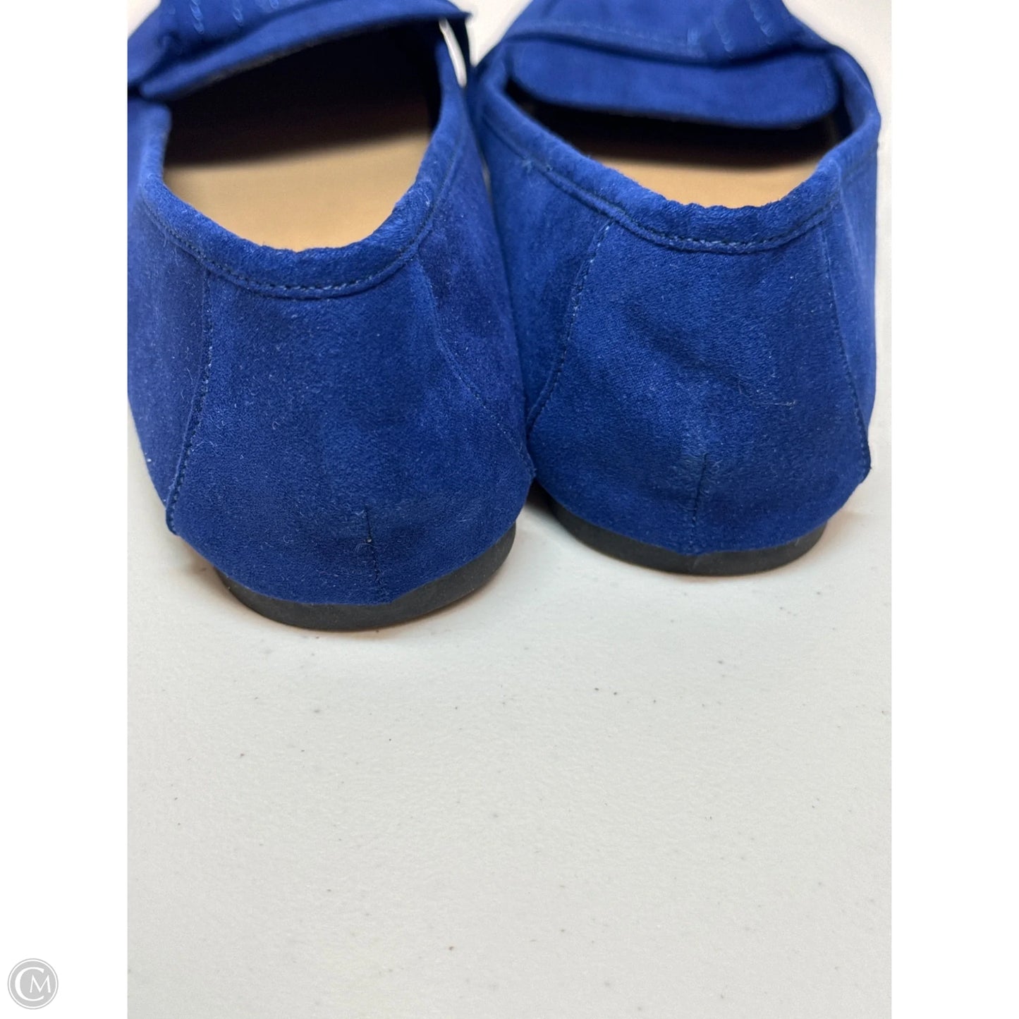 Shoes Flats By Clothes Mentor In Blue, Size: 11