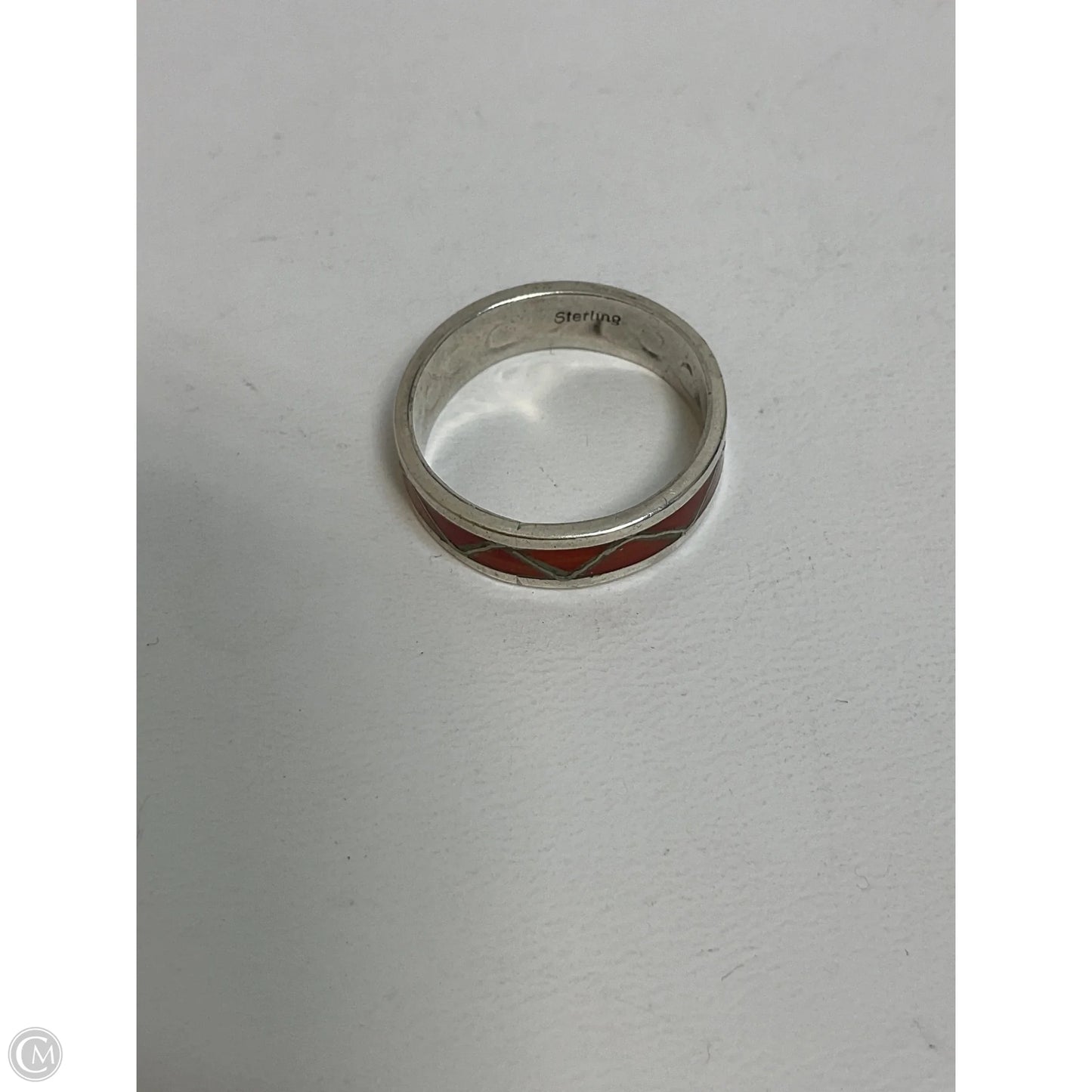 Ring Sterling Silver By Cmb, Size: 9.5