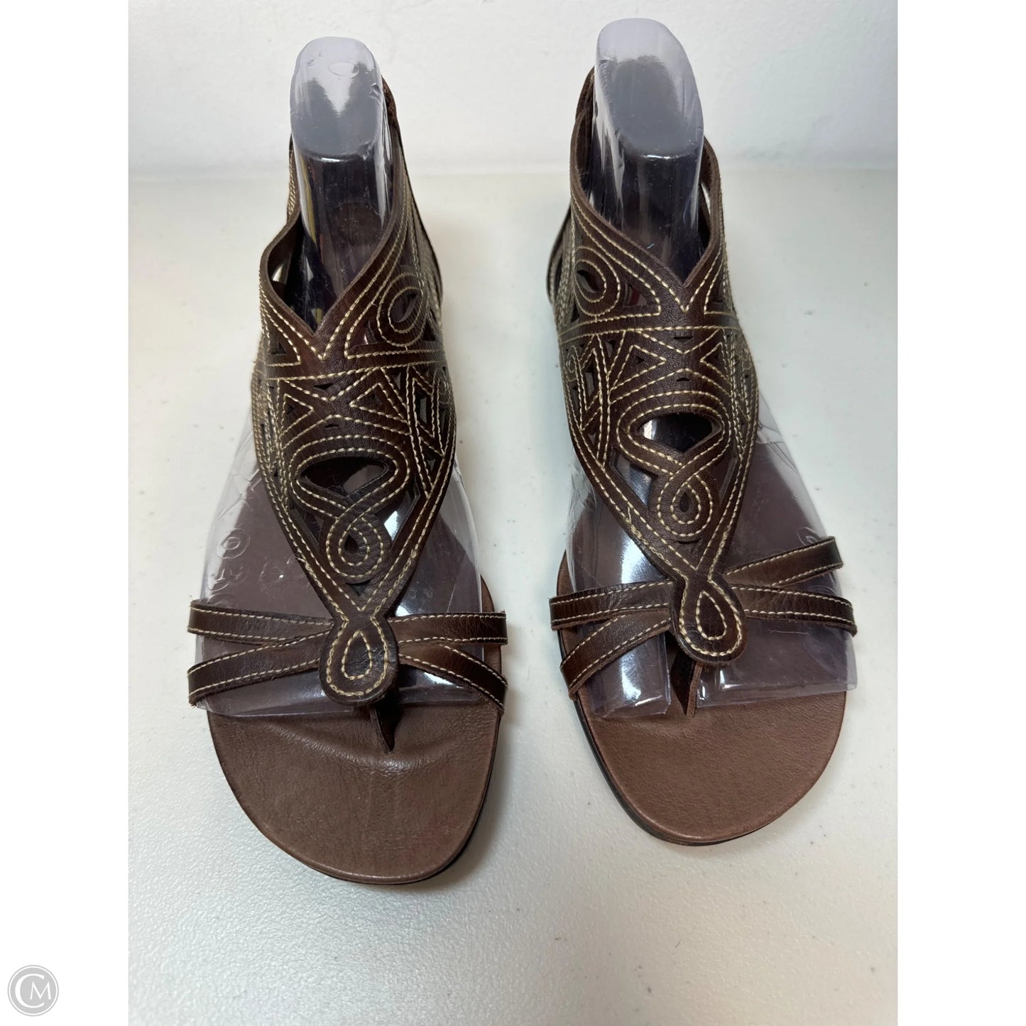 Sandals Flats By Pikolinos In Brown, Size: 9