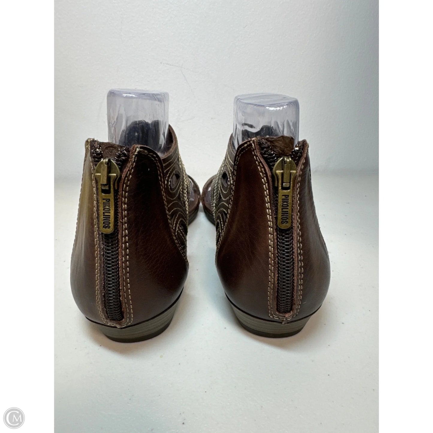 Sandals Flats By Pikolinos In Brown, Size: 9