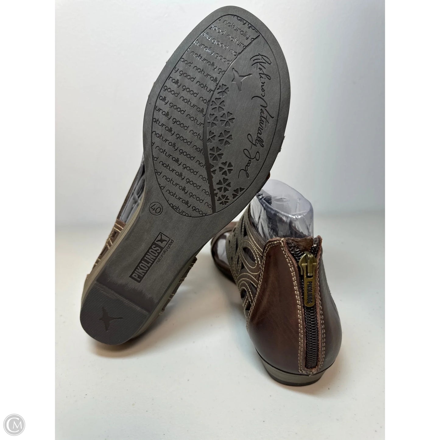 Sandals Flats By Pikolinos In Brown, Size: 9