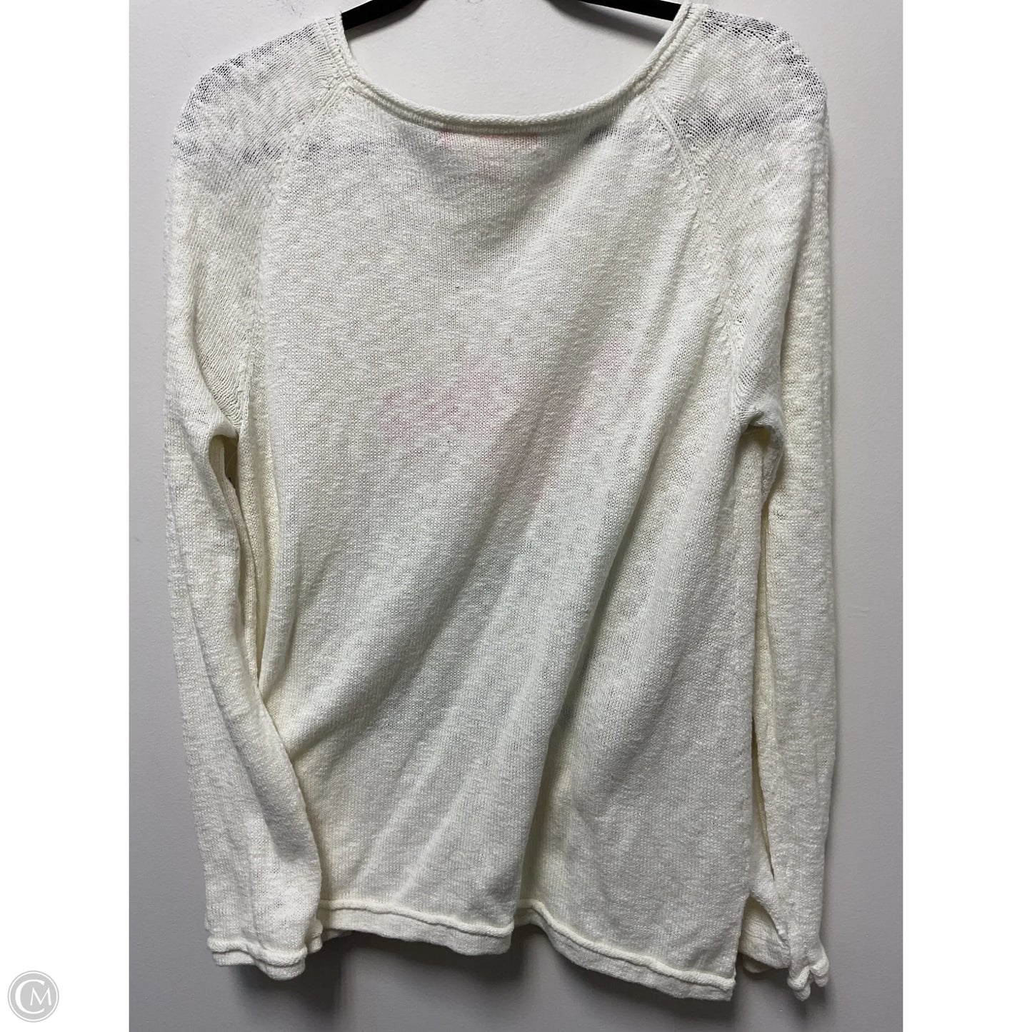 Sweater Designer By Lilly Pulitzer In Cream, Size: Xl