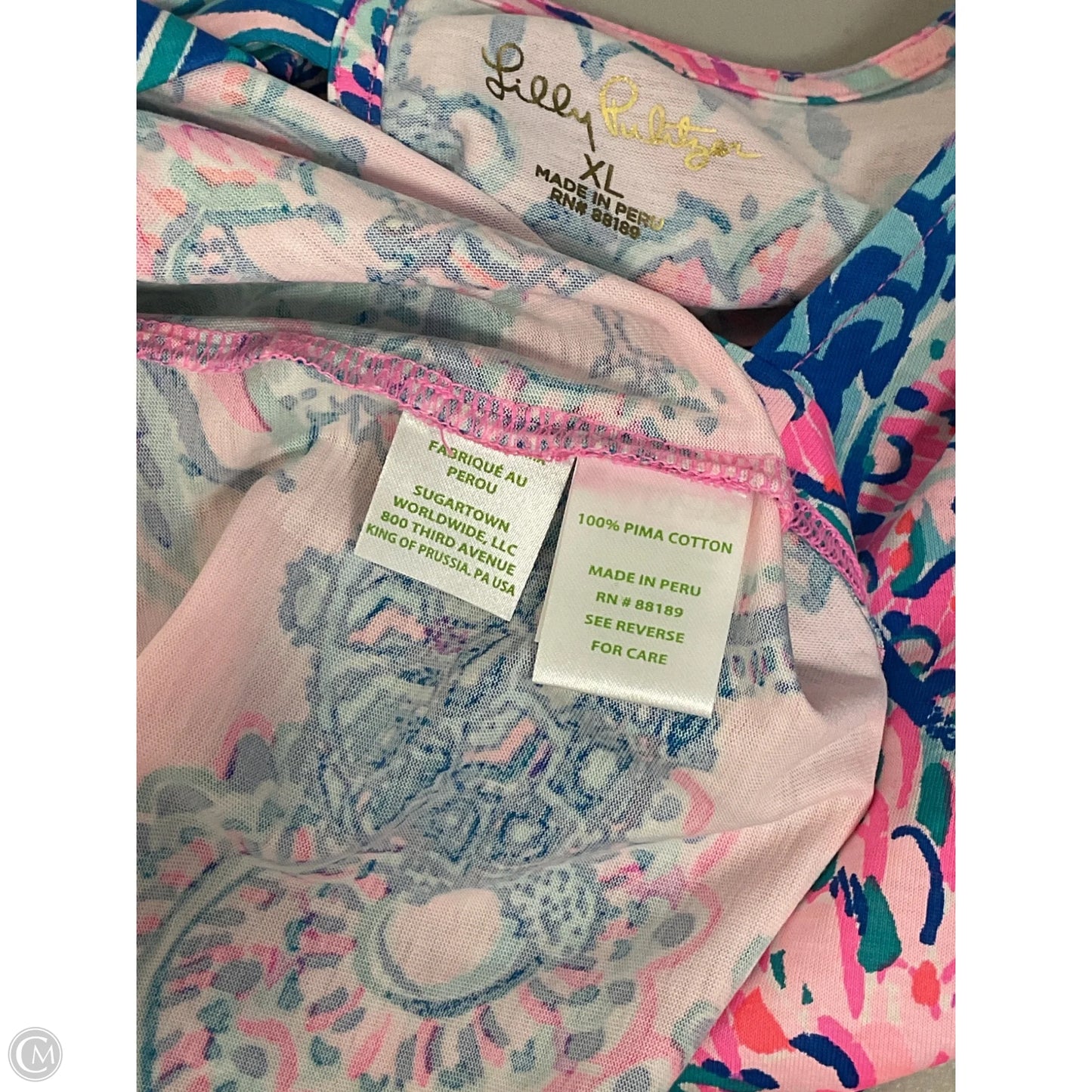 Dress Designer By Lilly Pulitzer In Pink, Size: Xl