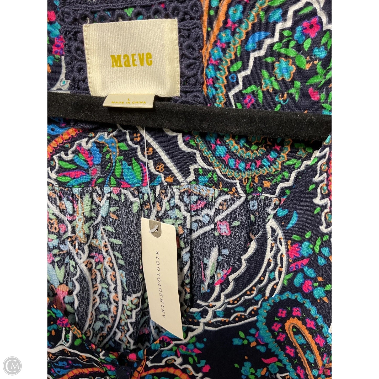 Dress Party Midi By Maeve In Multi-colored, Size: L