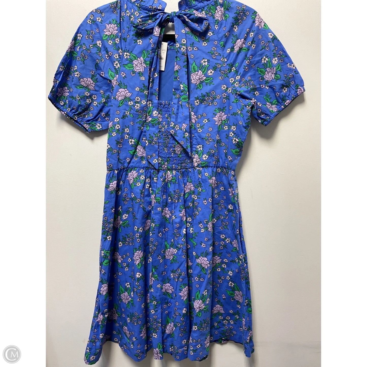 Dress Casual Short By J. Crew In Blue & Pink, Size: S