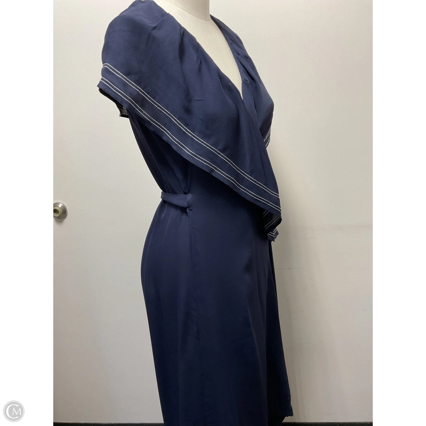 Dress Designer By Tory Burch In Navy, Size: 8