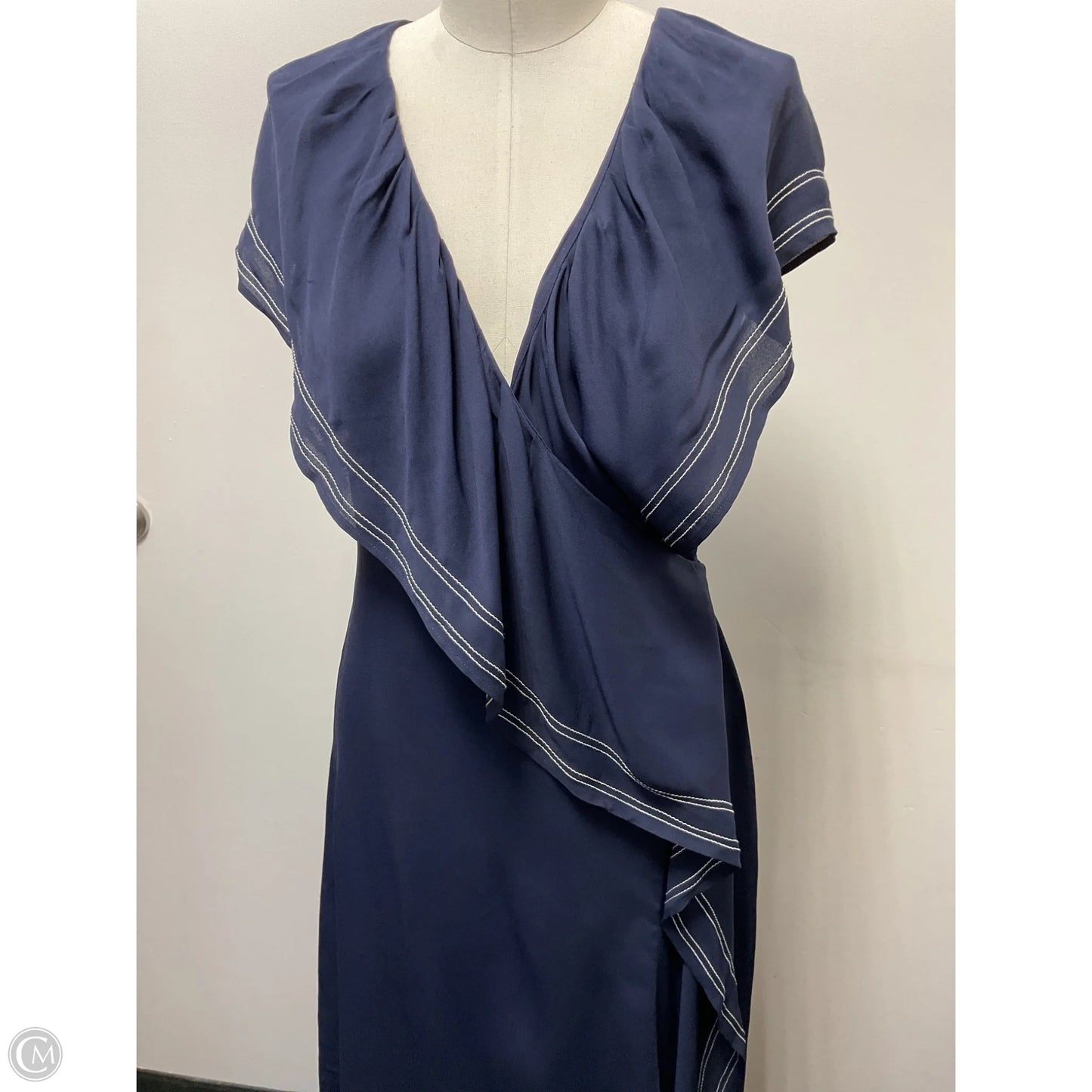 Dress Designer By Tory Burch In Navy, Size: 8