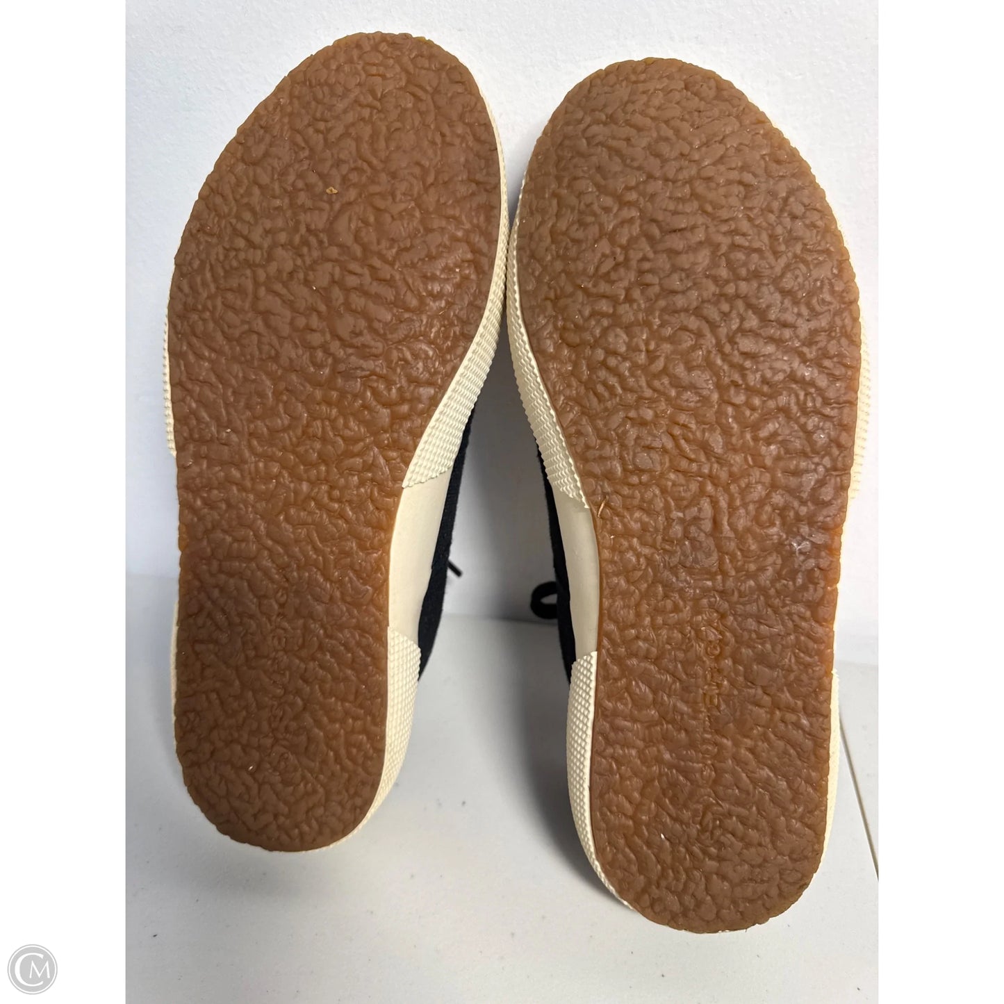 Shoes Sneakers By Superga In Black, Size: 6.5