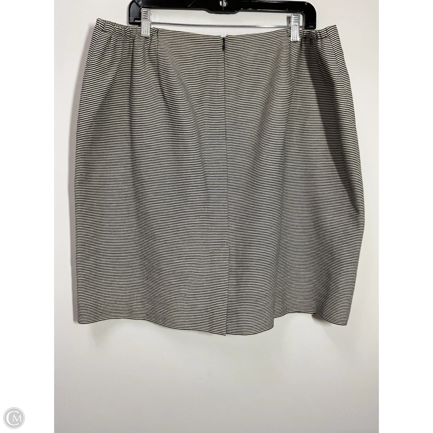 Skirt Mini & Short By Talbots In Blue & Cream, Size: 20