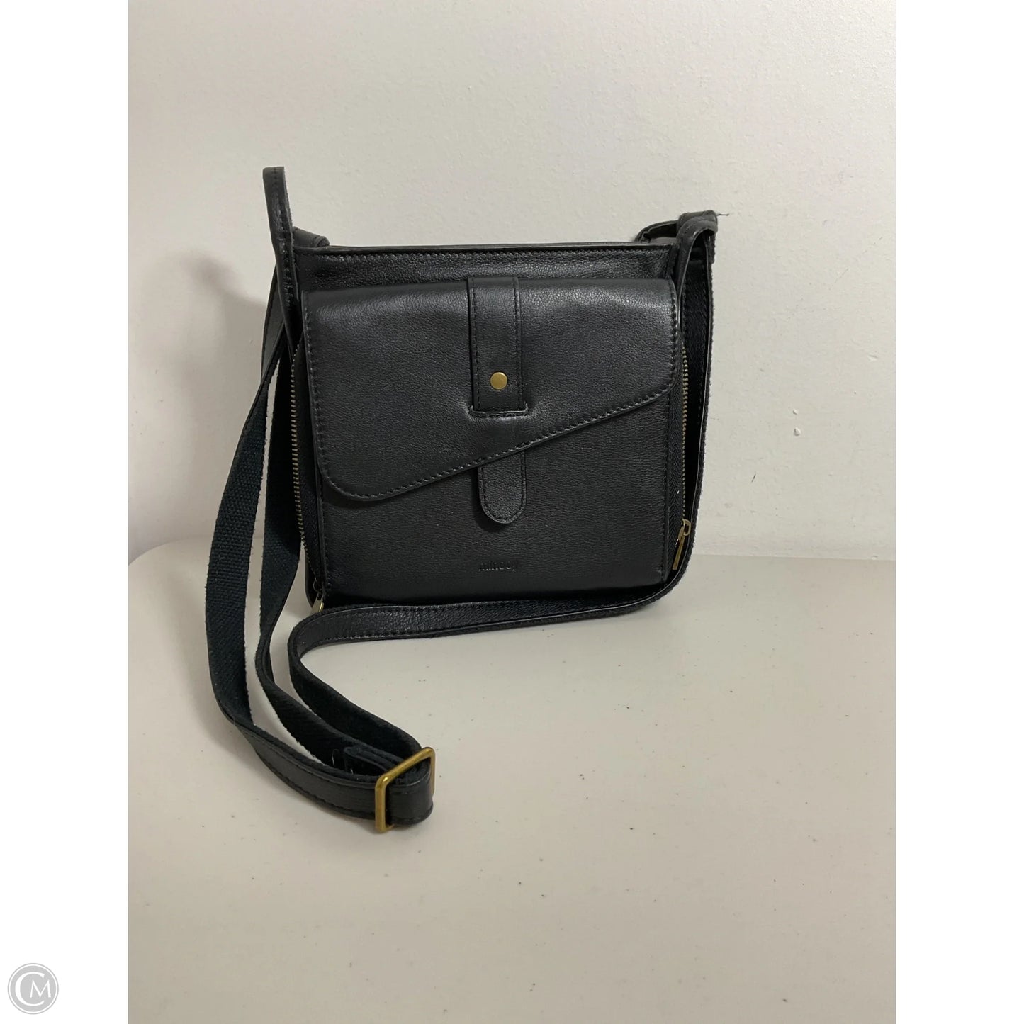 Crossbody Leather By Cma, Size: Medium