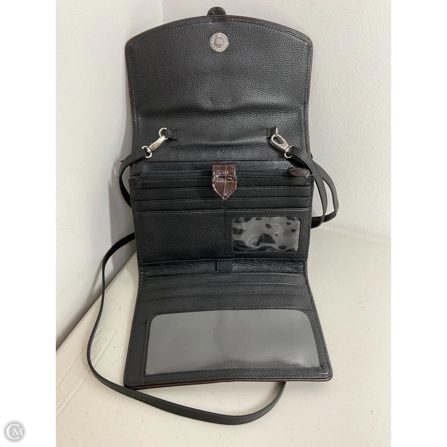 Crossbody Leather By Brighton, Size: Medium