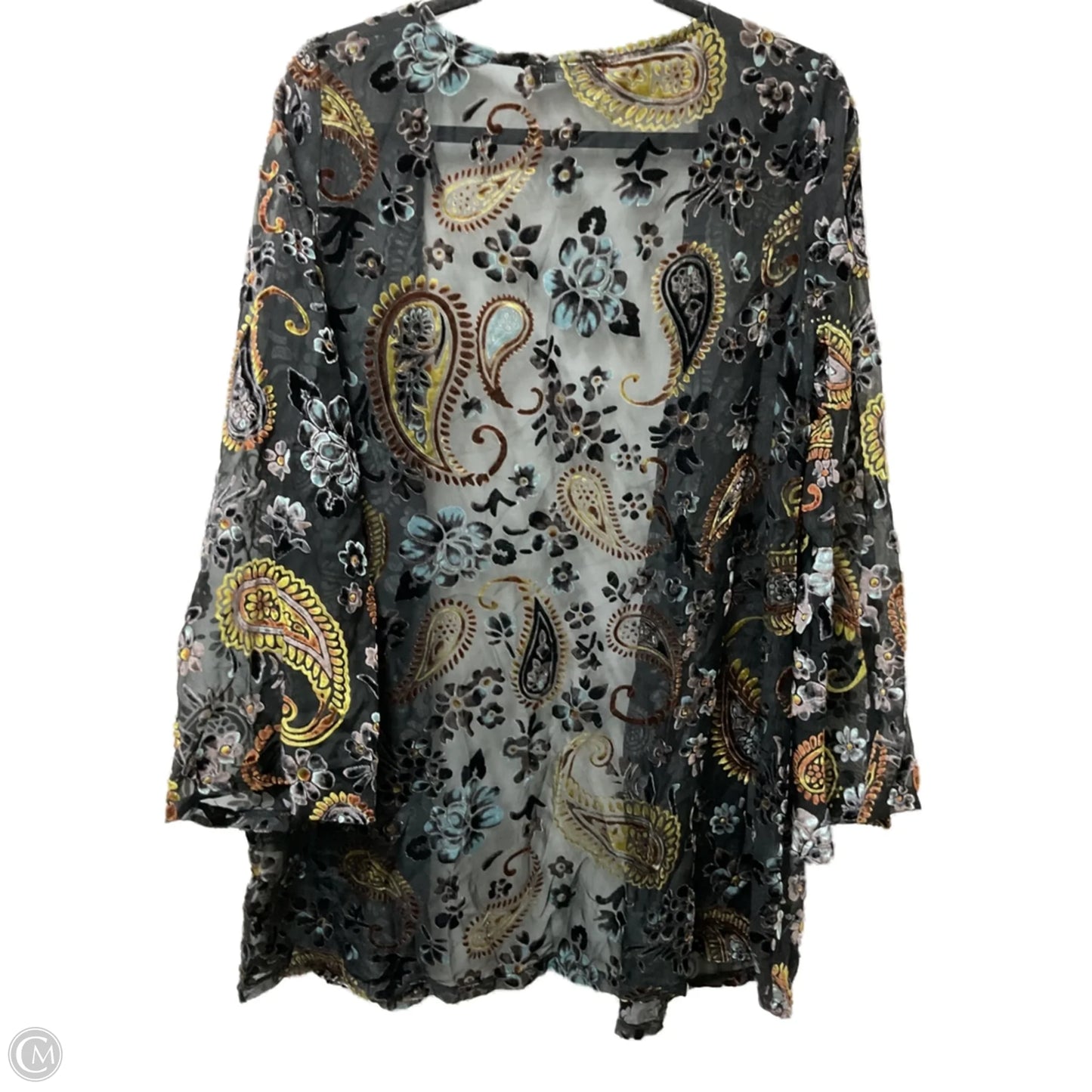 Cardigan By Boohoo Boutique In Black & Brown, Size: L