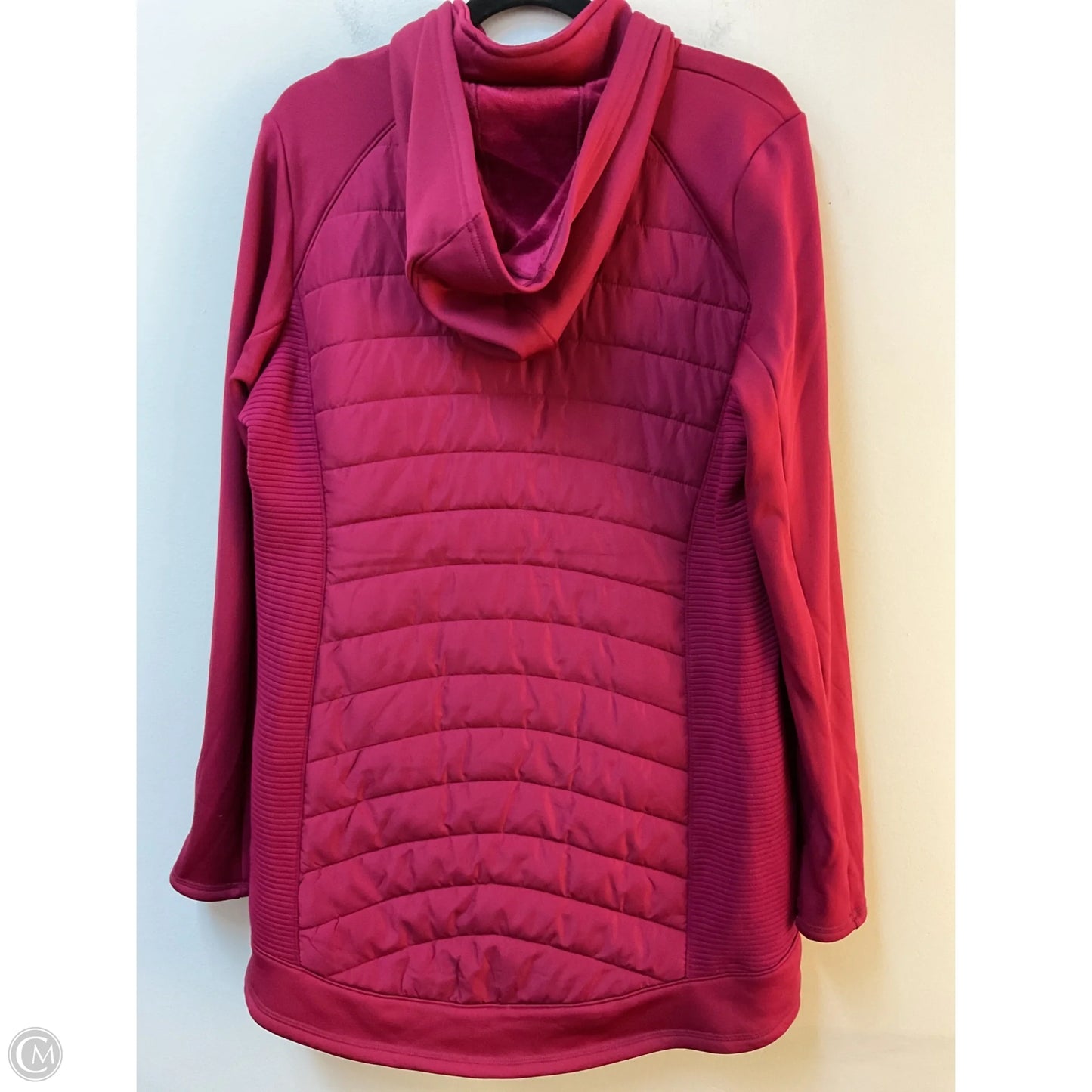 Jacket Puffer & Quilted By Tek Gear In Maroon, Size: Xl