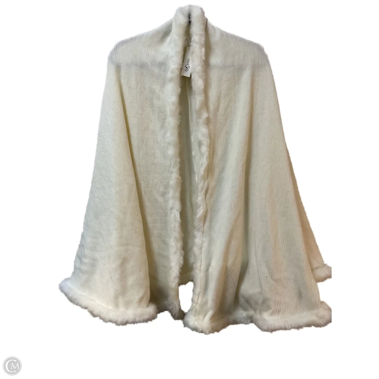 Shawl By East 5th In Cream, Size: Osfm