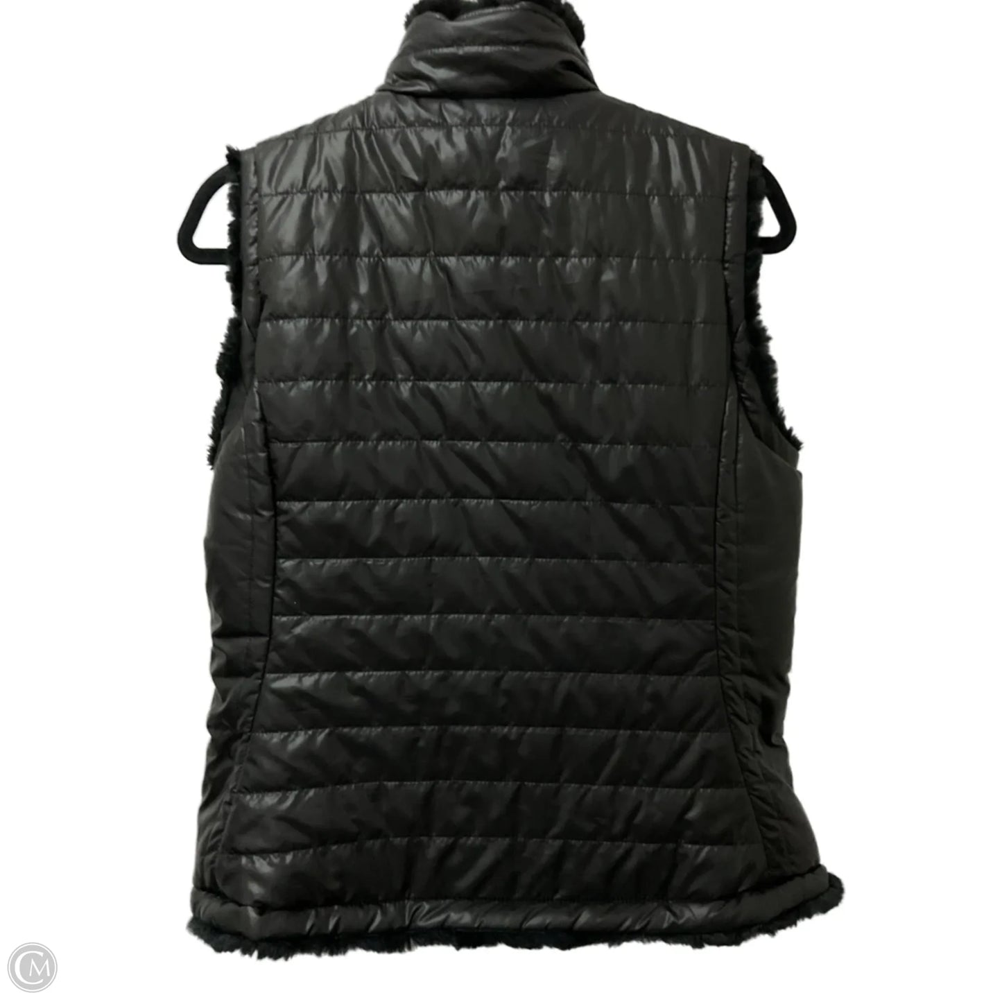 Vest Faux Fur & Sherpa By Cmc In Black, Size: M