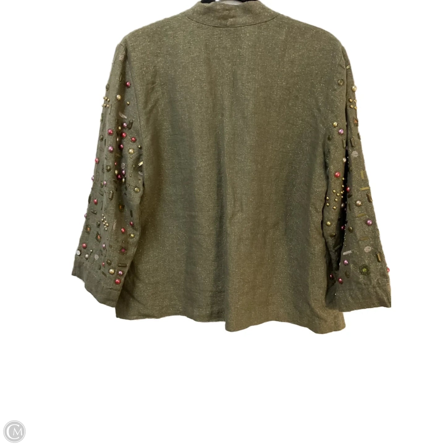 Jacket Other By Chicos In Gold, Size: L