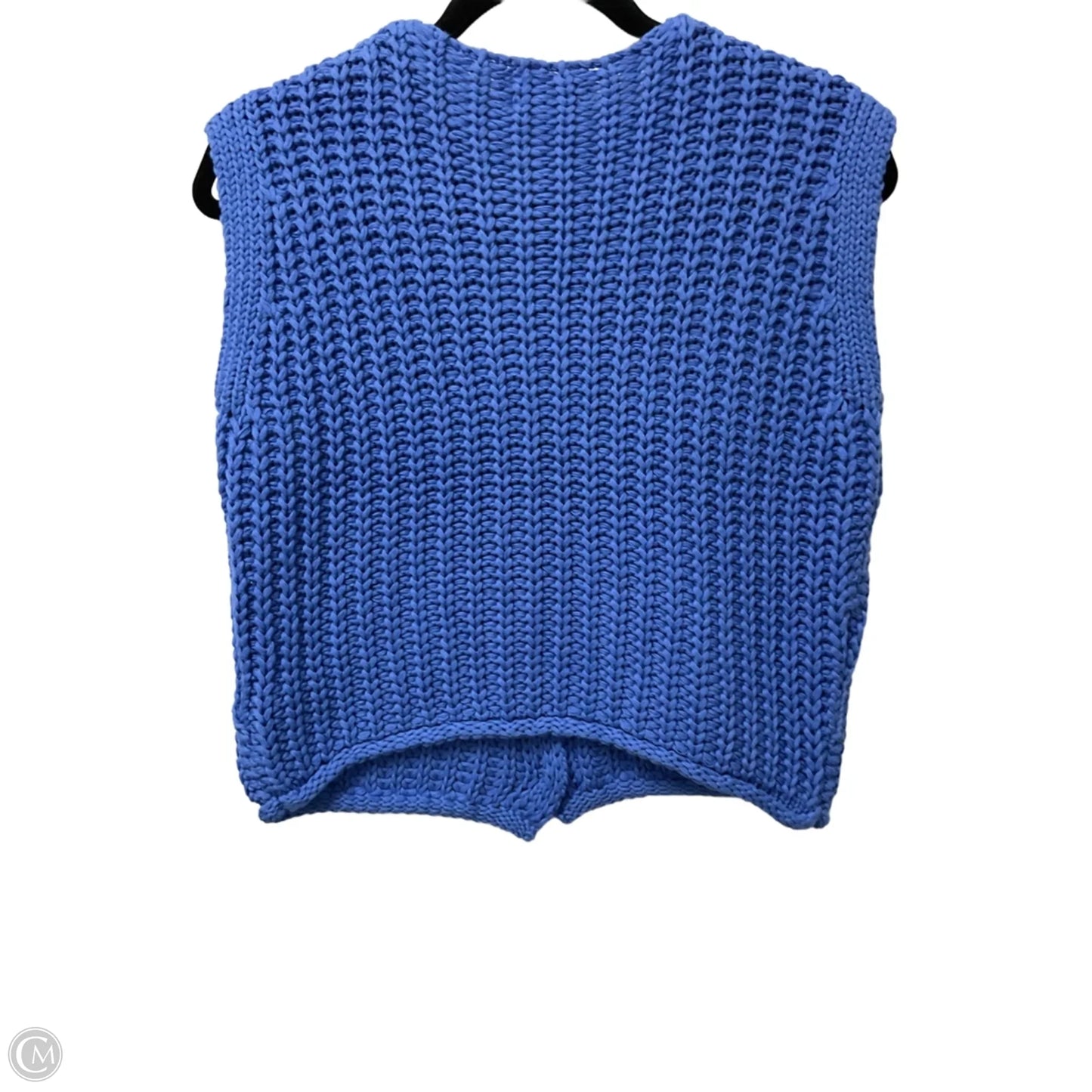 Vest Sweater By Evereve In Blue, Size: Xs