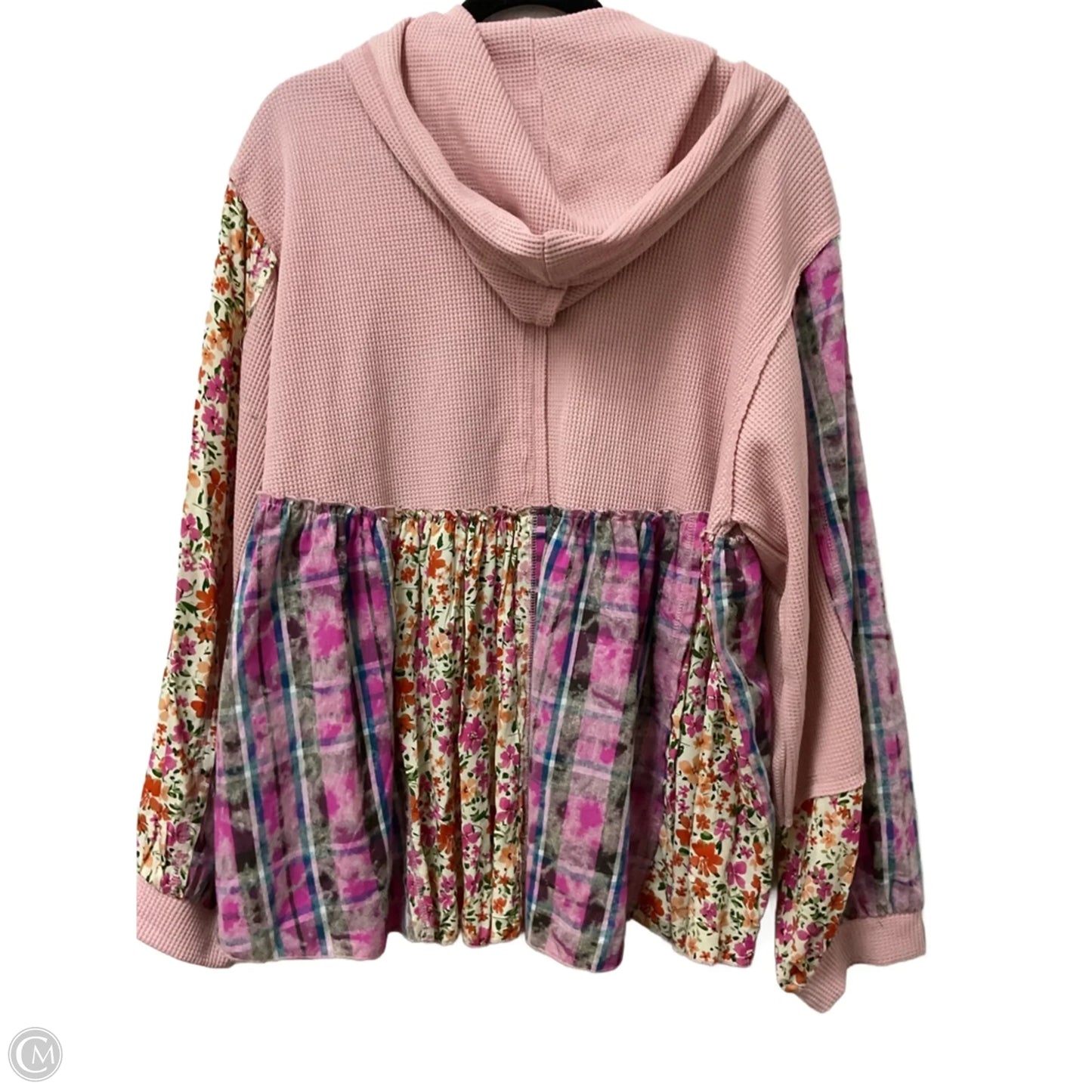 Jacket Other By Pol In Pink, Size: M
