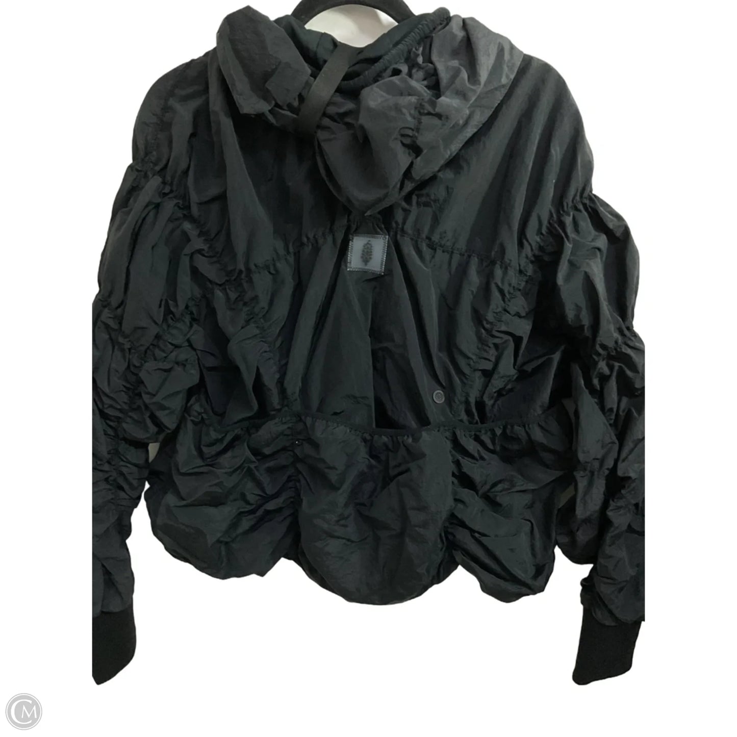 Athletic Jacket By Free People In Black, Size: S