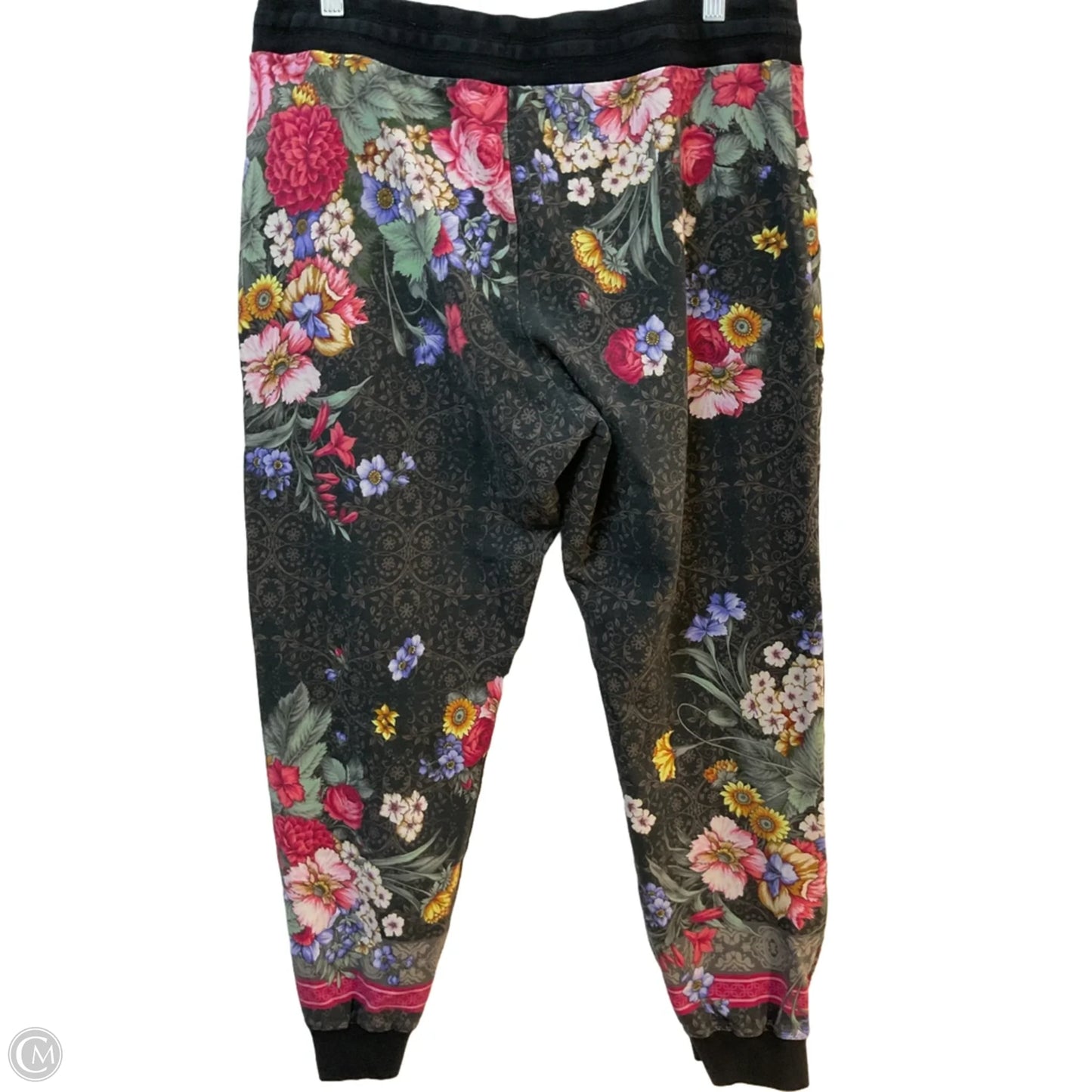 Pants Lounge By Johnny Was In Floral Print, Size: L