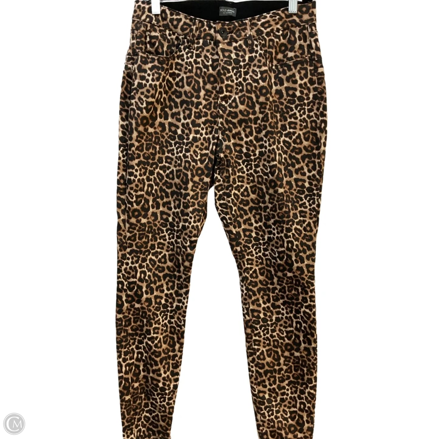 Jeans Skinny By Bold Elements In Animal Print, Size: 10