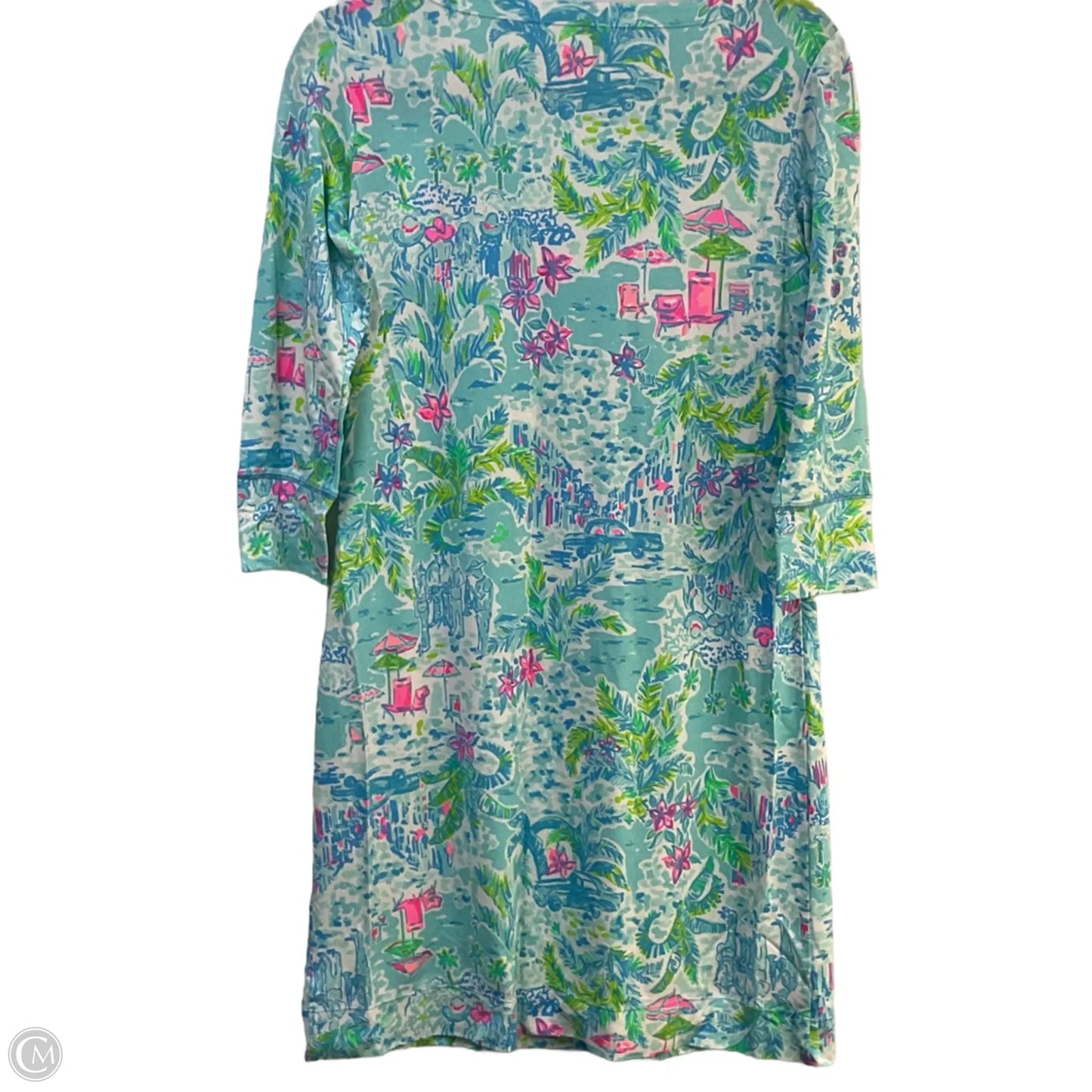 Dress Designer By Lilly Pulitzer In Blue & Pink, Size: S
