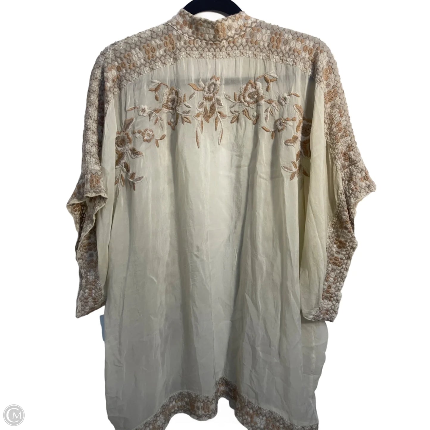 Kimono By Johnny Was In Beige, Size: M