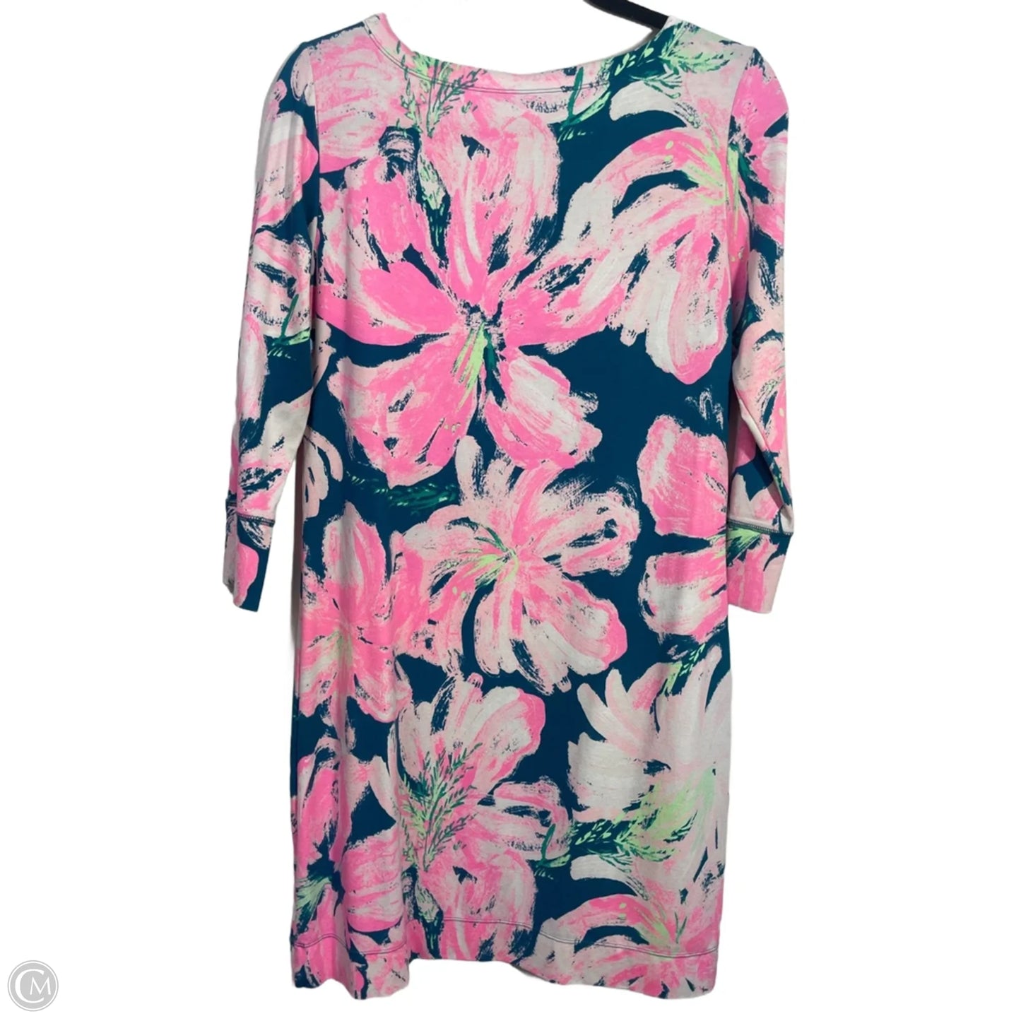 Dress Designer By Lilly Pulitzer In Blue & Pink, Size: M