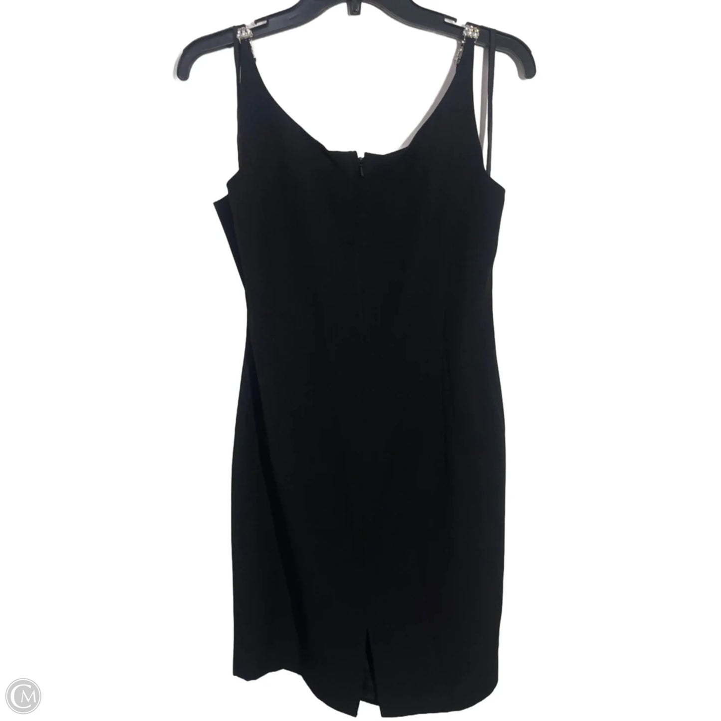 Dress Party Short By Carole Little In Black & Silver, Size: M